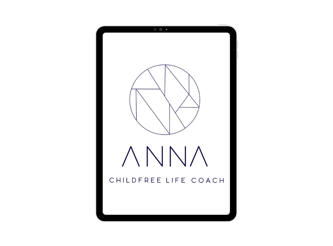  Mockup photo gallery to show anna olson childfree life coach’s new branding, wordpress website, and brand photography by wood media llc. 