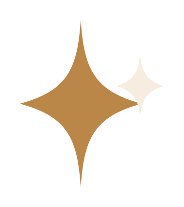 Brightened Season Gold and Cream Sparkle Graphic