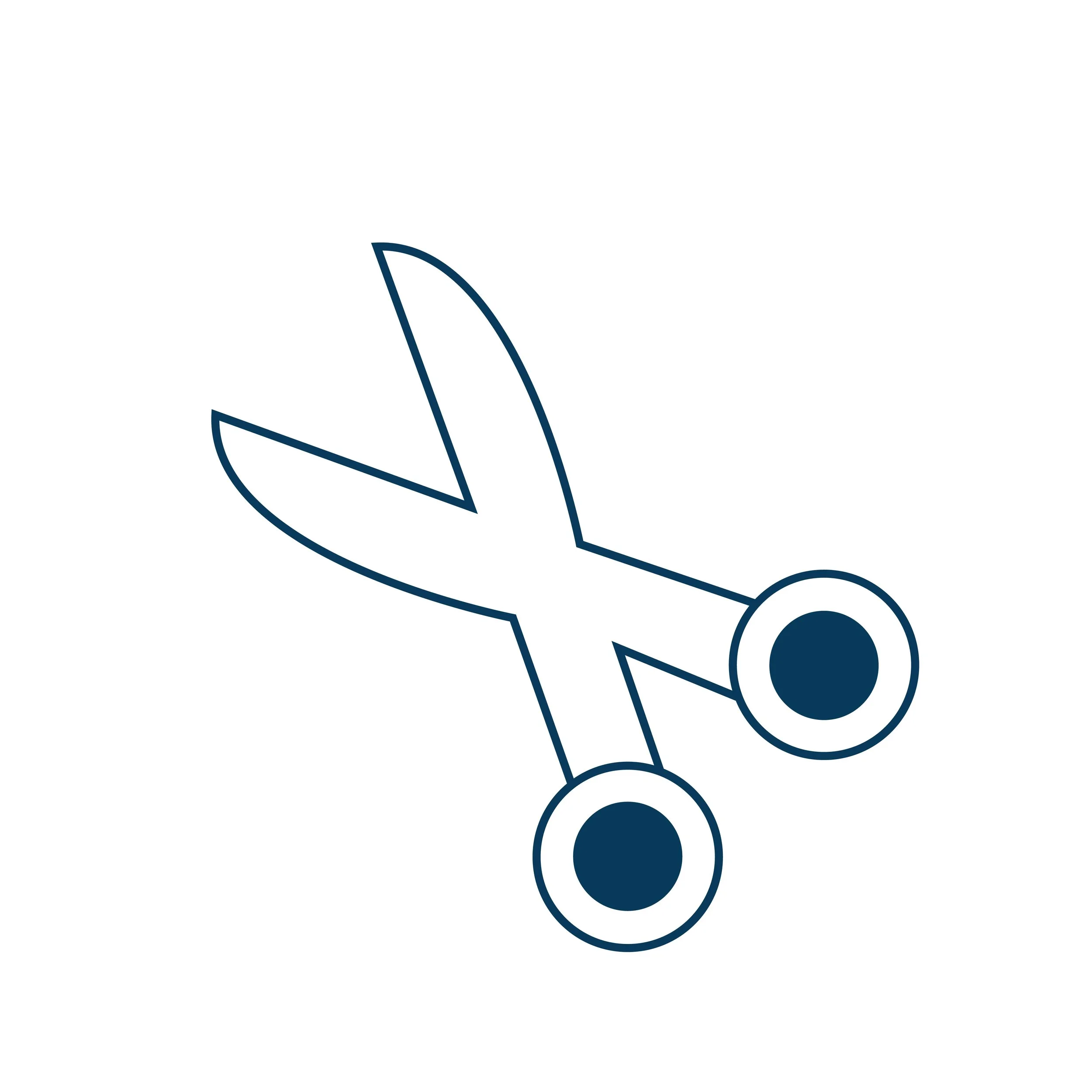 Scissors Icon Design
“Custom icon of scissors created for Beth Abney Copywriting branding, part of a cohesive icon set for digital and print use.”