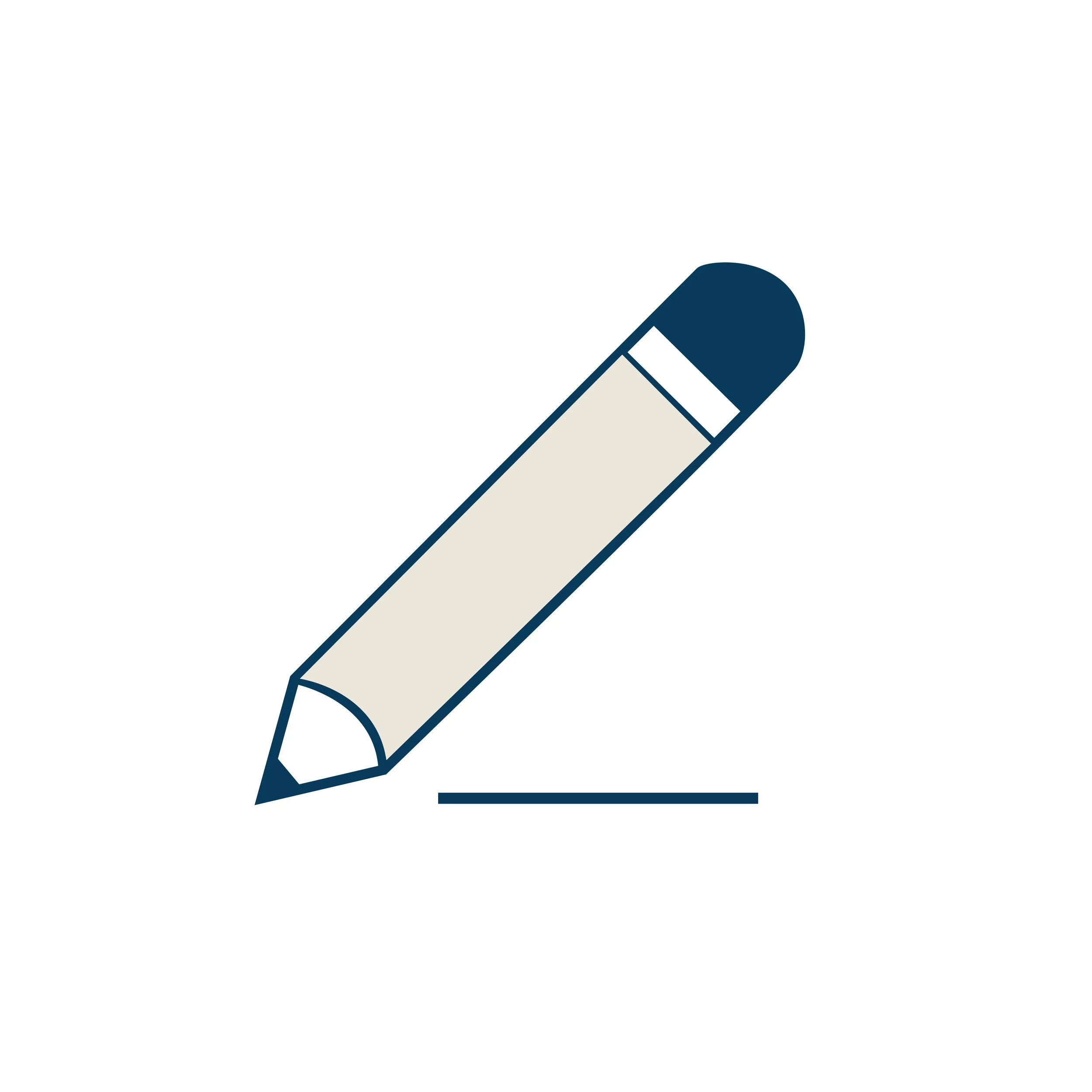 Pencil Icon Design
“Modern pencil icon created for Beth Abney Copywriting branding to represent writing and copywriting expertise.”