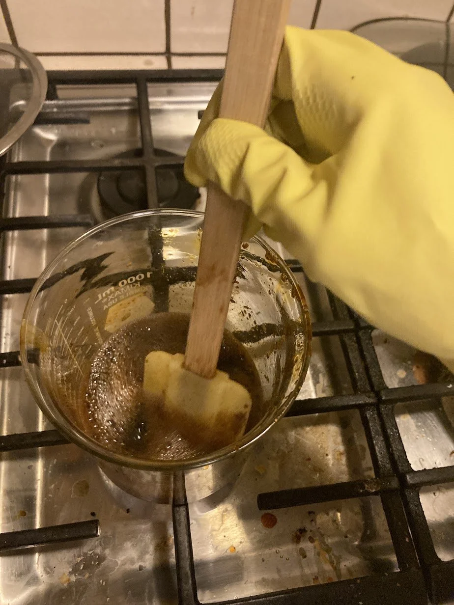 Mixing Limo plastic.JPG