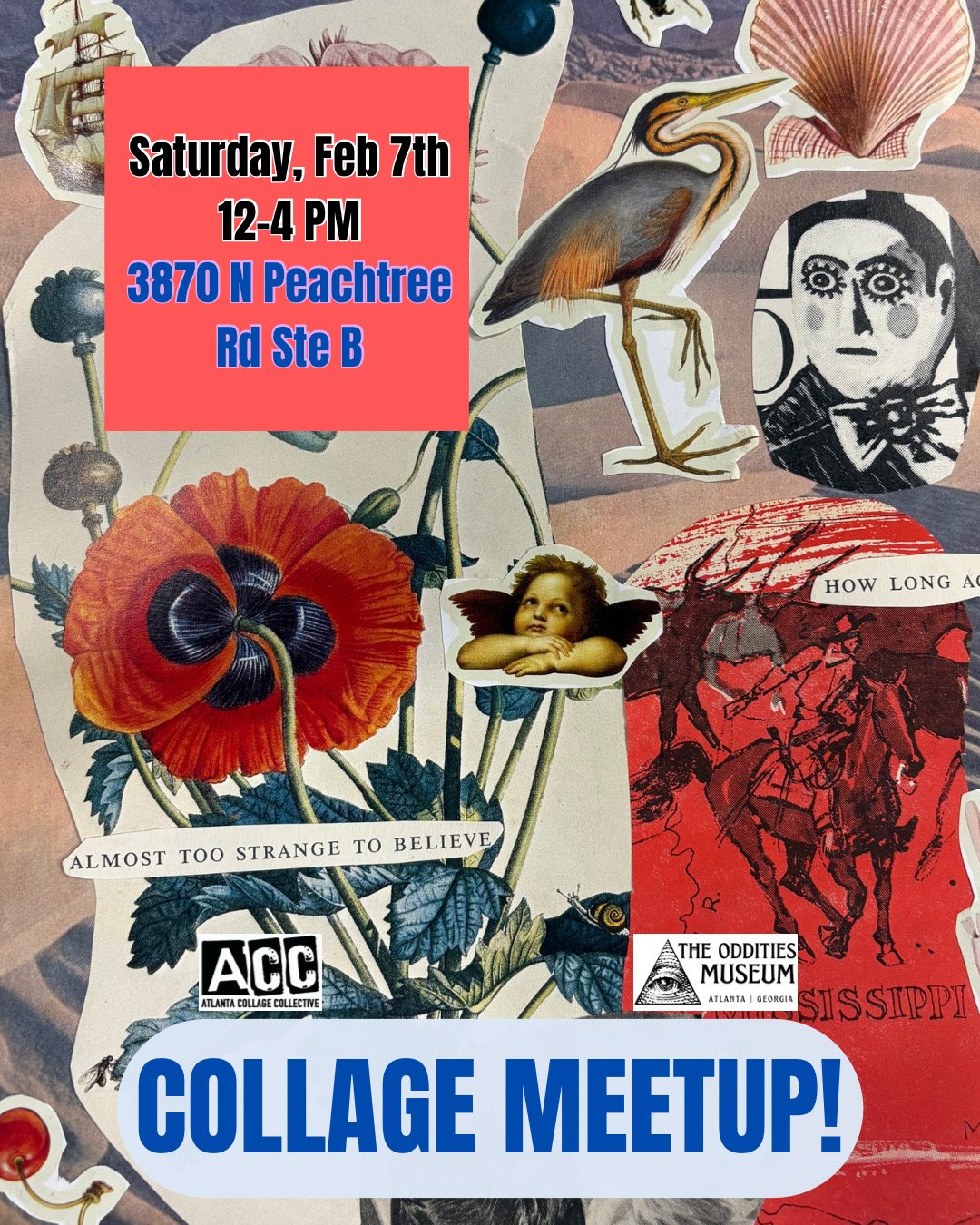 FREE monthly EVENT - Art Collage Meetup