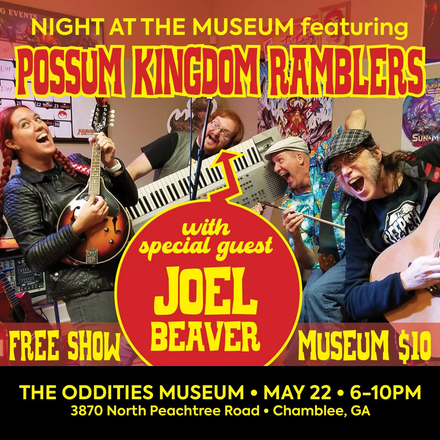 Night at the Museum - featuring Possum Kingdom Ramblers! 