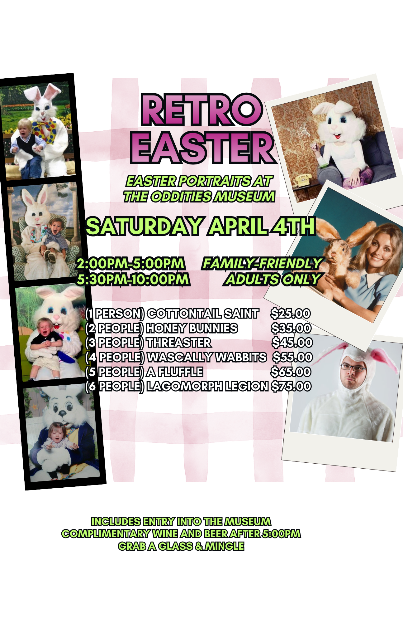 RETRO EASTER PORTRAITS
