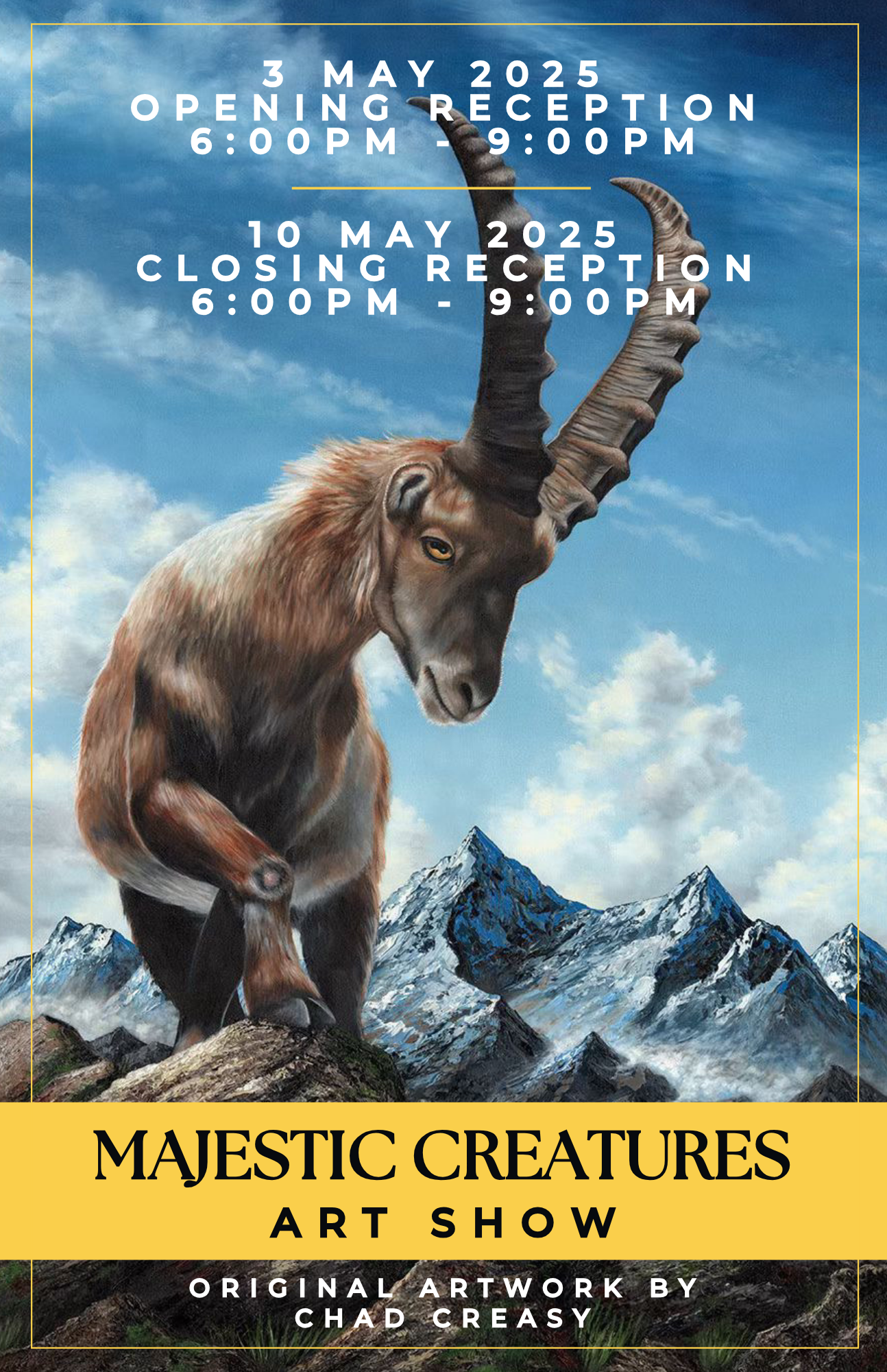 MAJESTIC CREATURES ART SHOW