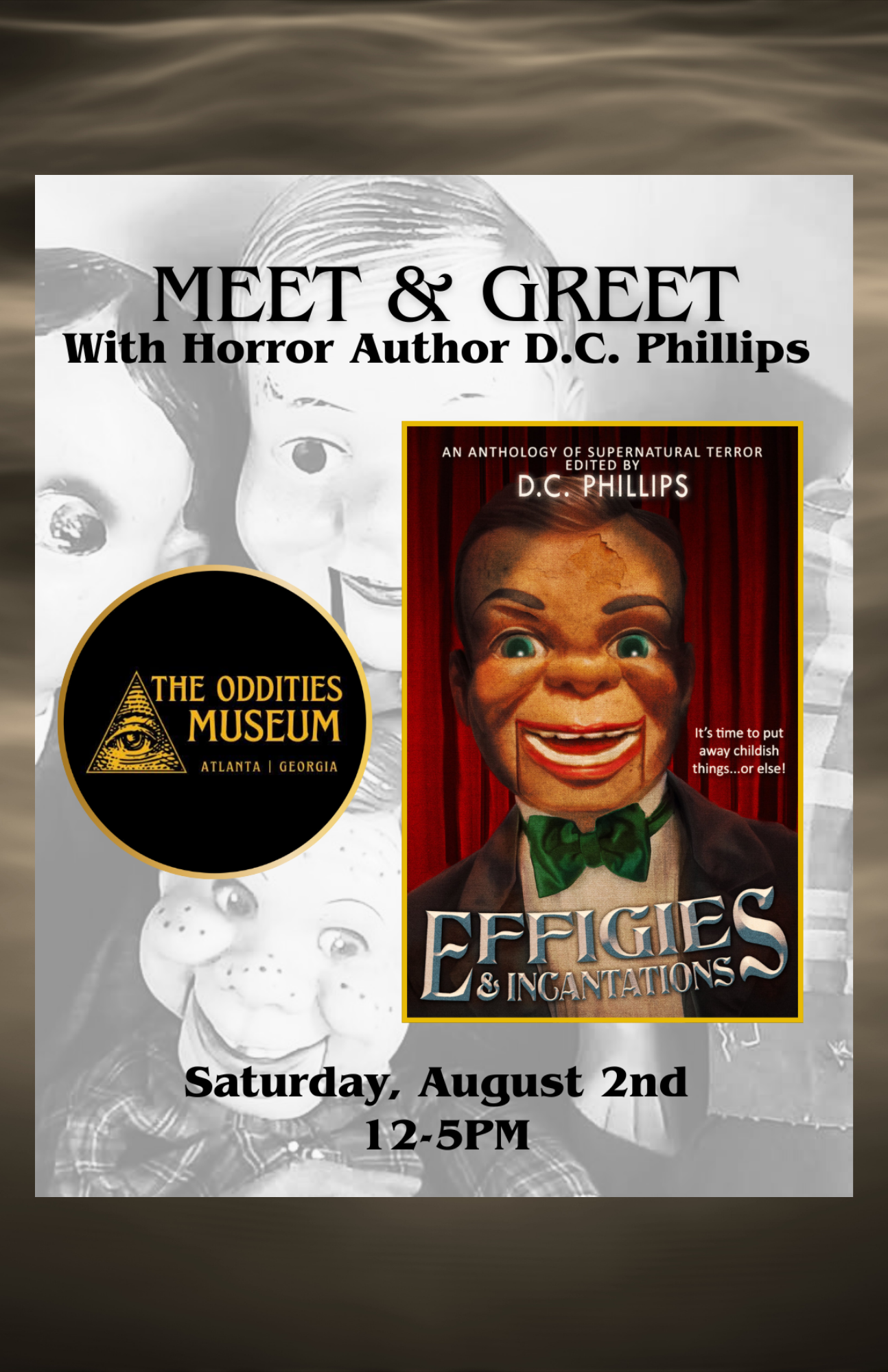 MEET & GREET WITH HORROR AUTHOR D.C. PHILLIPS
