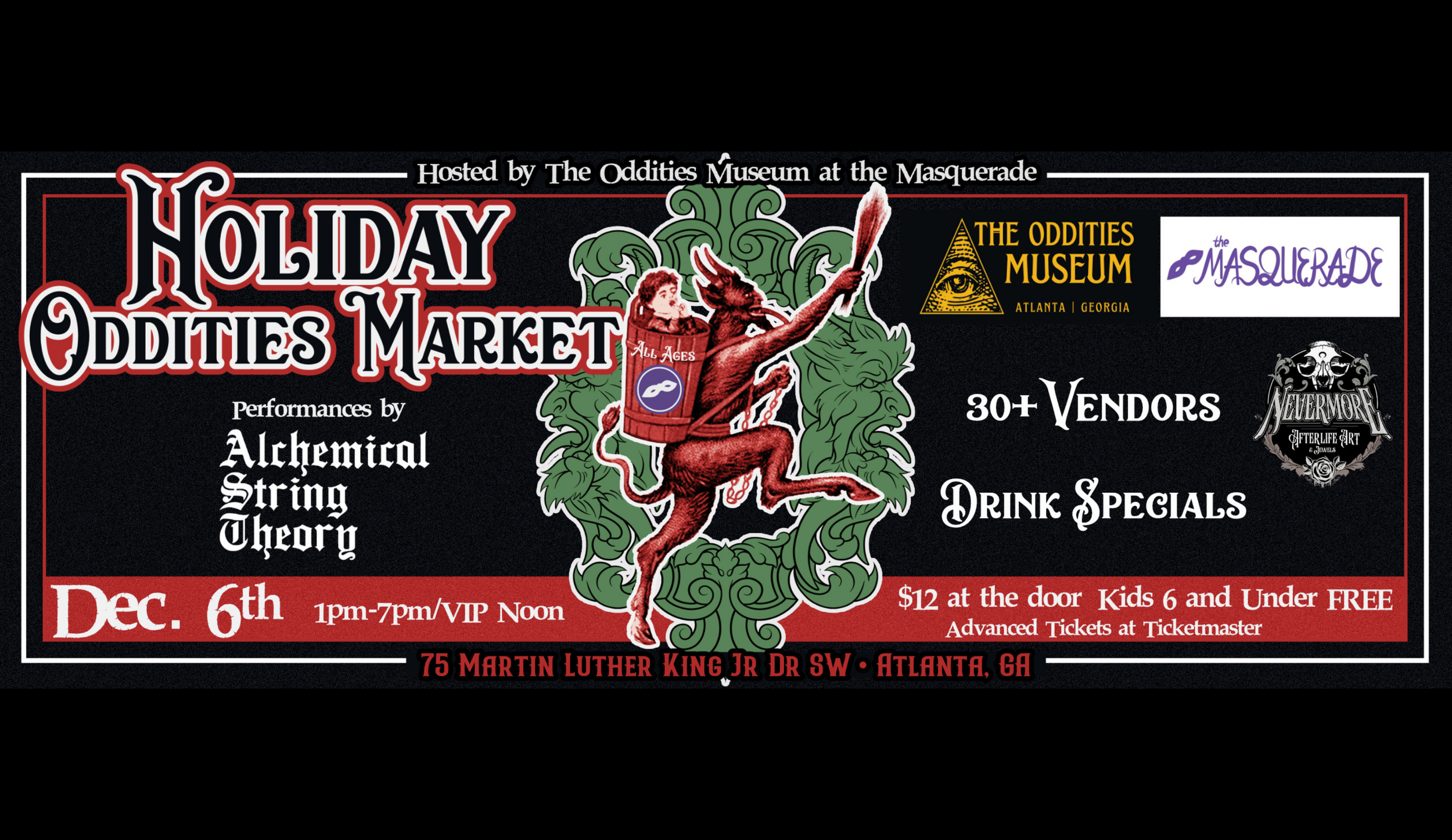 HOLIDAY ODDITIES MARKET