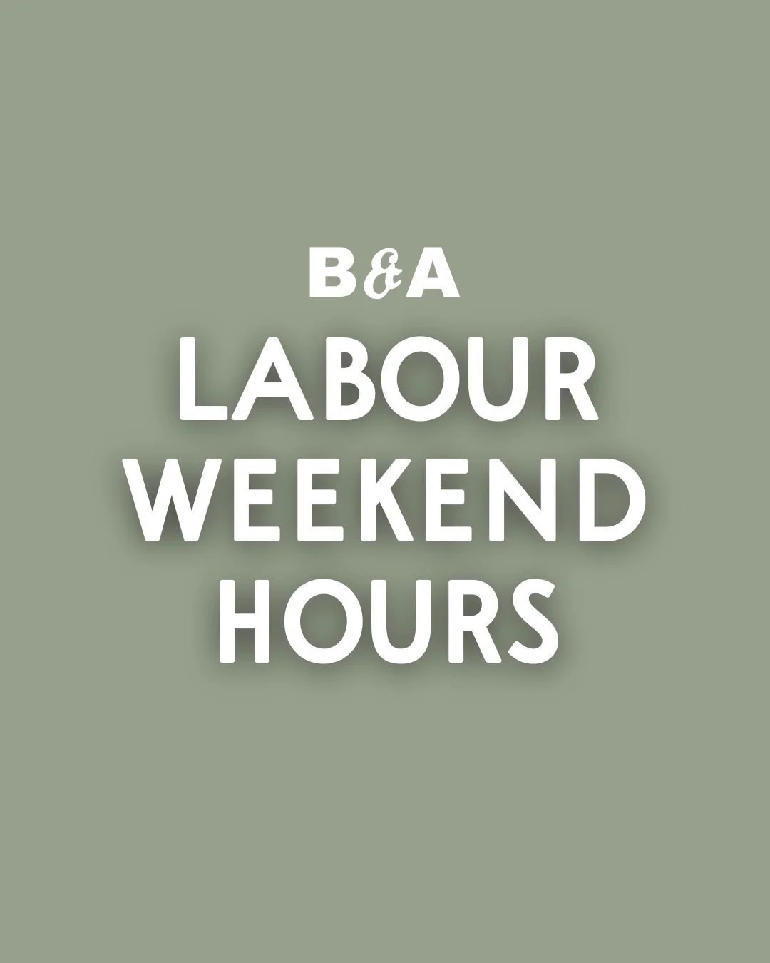 Happy Labour Weekend! The sun is popping out and reminding us we are almost at the end of October ☀️ 

We are open all weekend long @orakeibayvillage 8-3pm Sat, Sun and Monday.

Just a reminder we are now closed at our Westfield Newmarket store, so s
