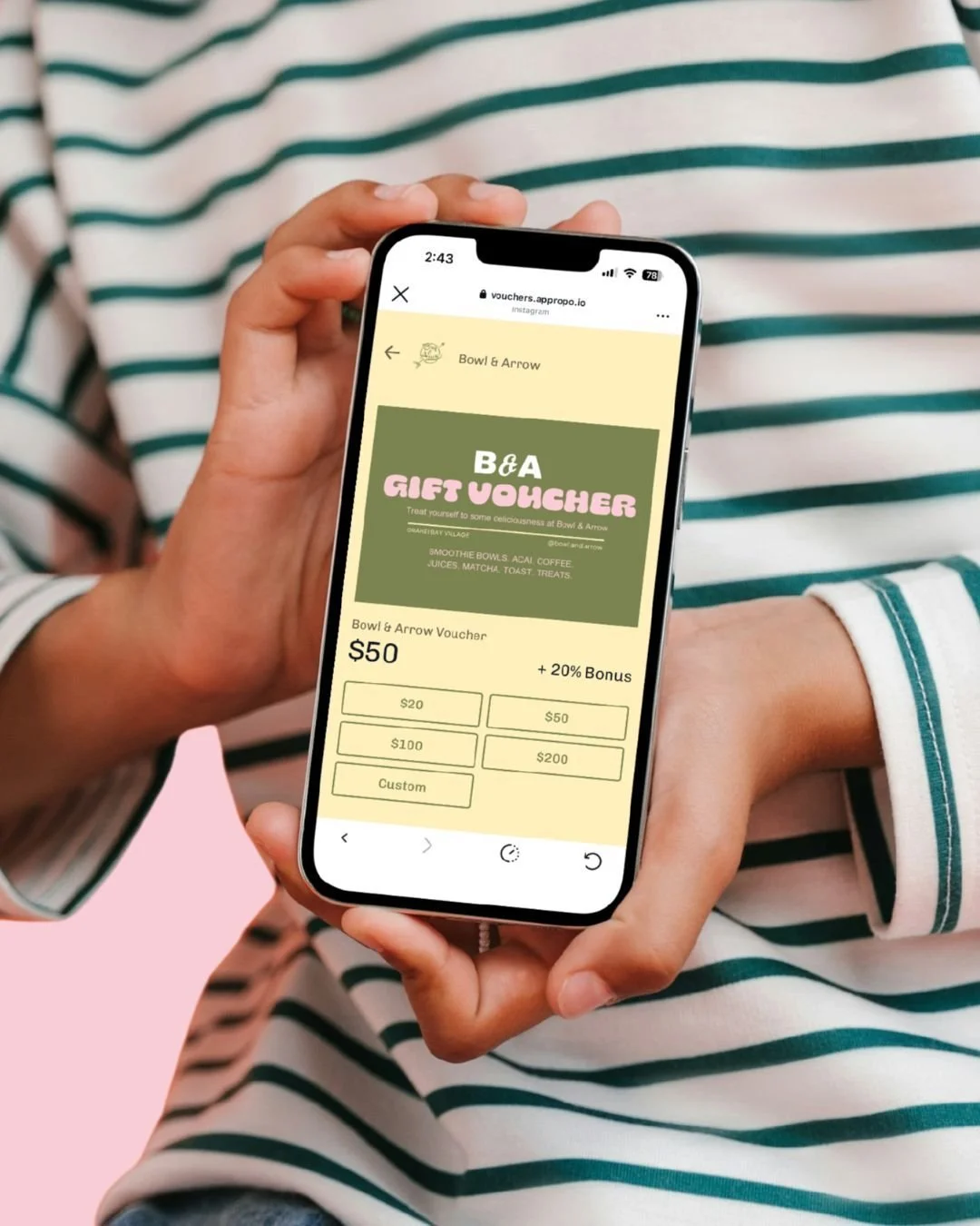 With everyone scrambling for last minute Christmas presents and probably spending a little too much along the way, we thought we'd reward you and give you an EXTRA 20% on any voucher purchased this month, so you look extra generous and get a bit more