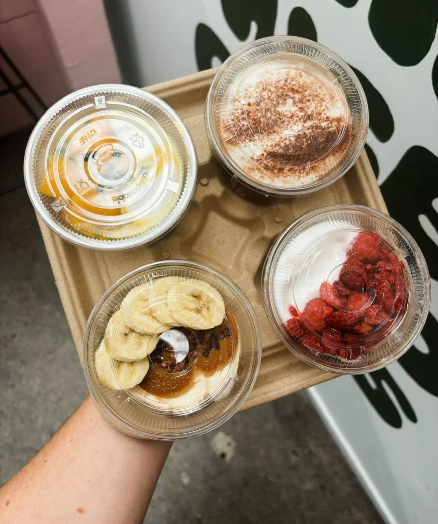 Any of these + any small size coffee for just $10 tomorrow&hellip; coz that&rsquo;s how we make your Monday ⭐️ #bowlandarrow #mondaymade #breakfastdeal #chiacup #overnightoats