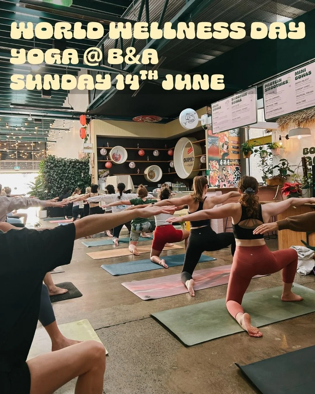 YOGA FLOW this Sunday with @georgieesalmon, good chats and a smoothie or bowl for breakfast... what could be better?!

BOOK IN!
When: Sunday 14th June (this week)
Time: 7-8am 
Where: Orakei Bay Village

Tickets available via the EVENTS link in bio, o
