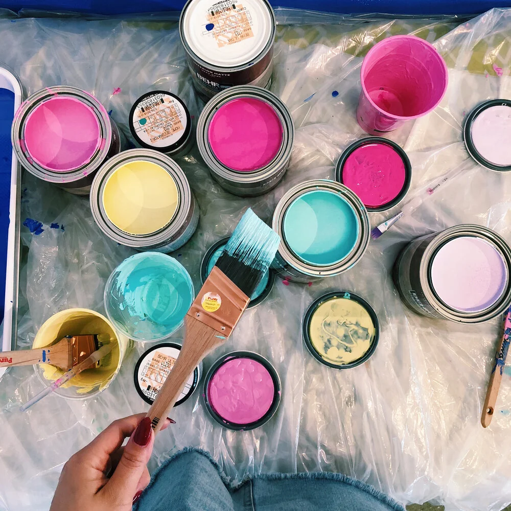 Mural Painting - We begin with your vision.  You can send me a description of your idea with any inspiration images.  I will review all the details and work out a rough estimate and timeline of the project and send for approval.  A deposit is require