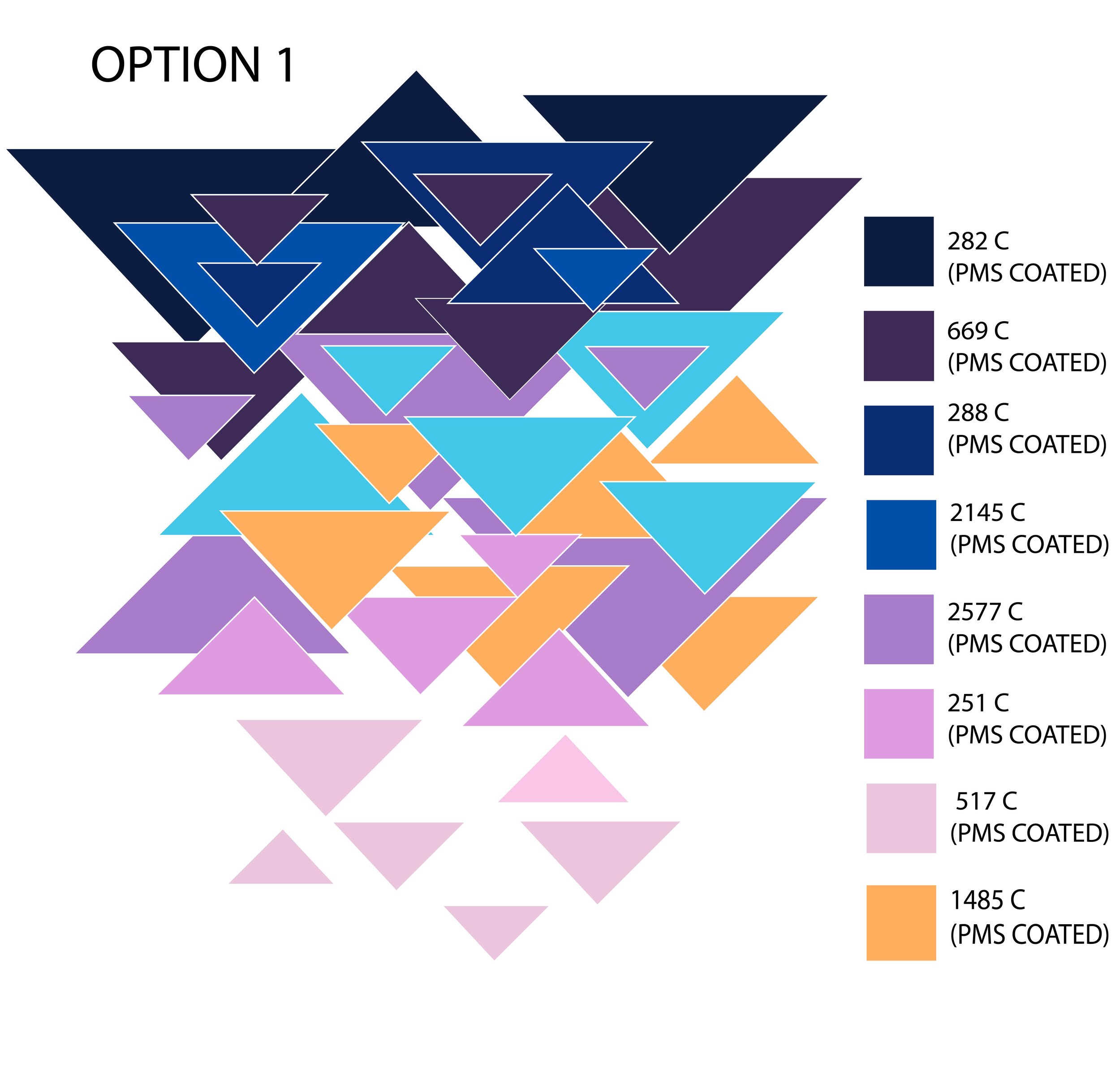 This is production prepared artwork, sized with colors called prepped and ready to send to the printer.