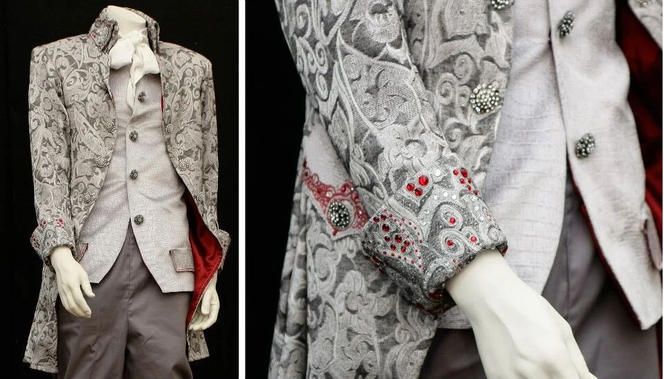 18th century men's costume designed for a highschool theater competition.