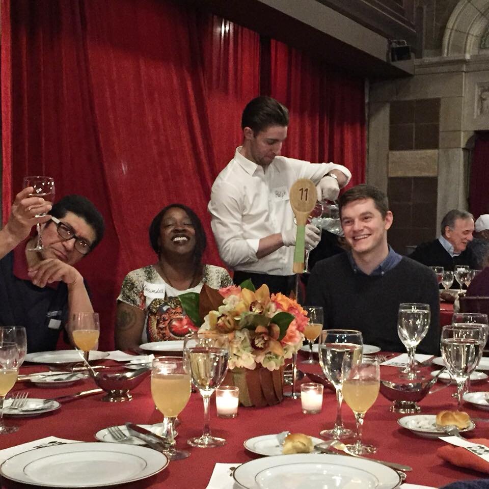 Guests at Annual Fare Share Crossroads Community NYC