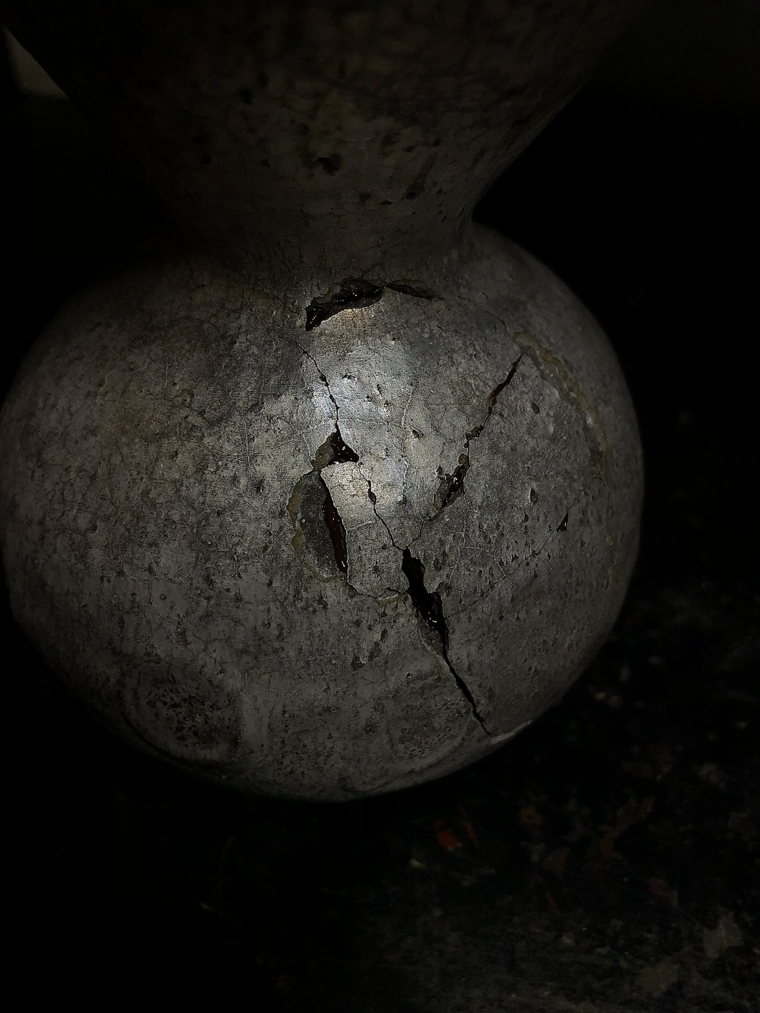 Repaired vase
