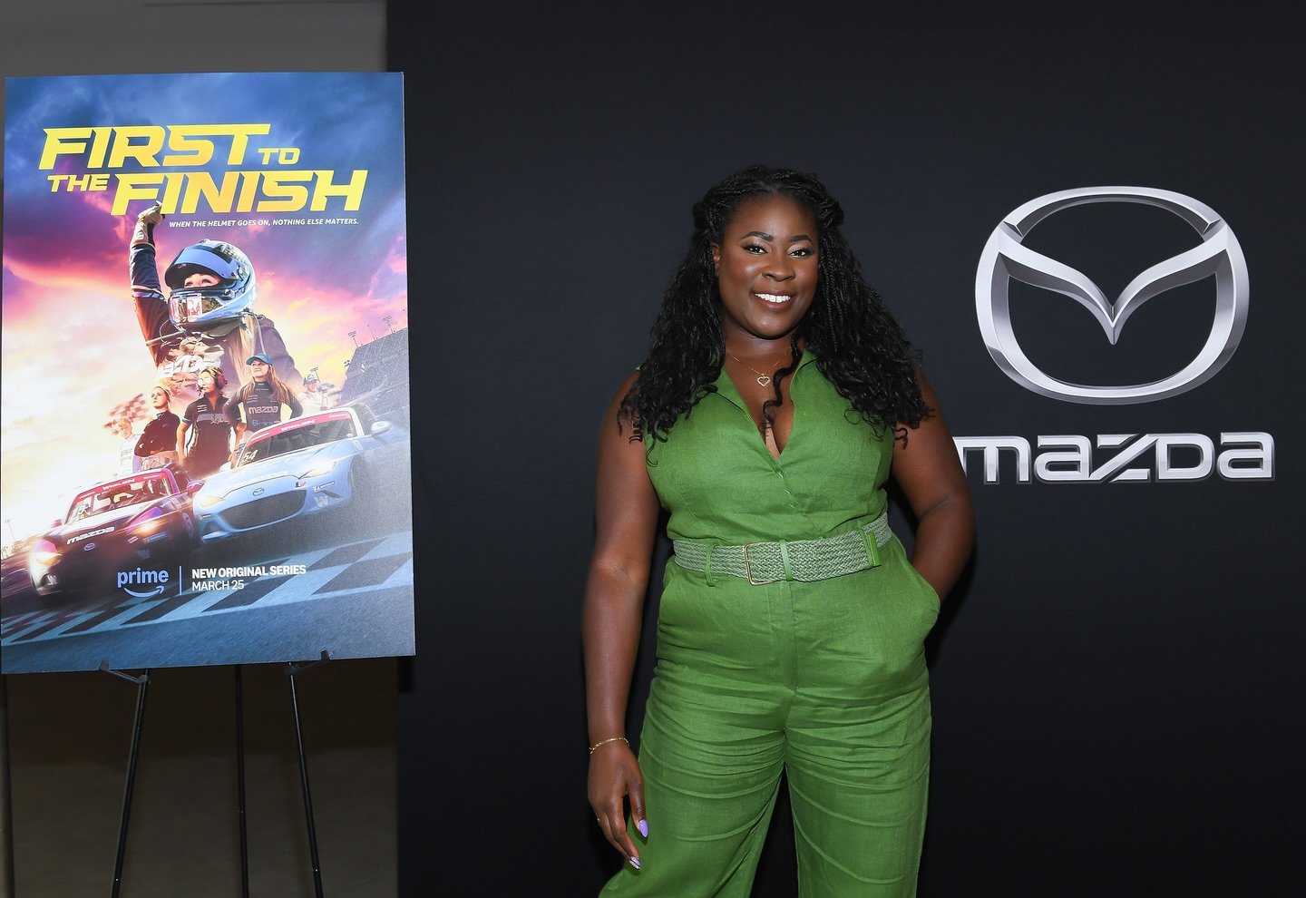 Still buzzing from hosting the Toronto @primevideo premiere of @mazdacanada&rsquo;s First to the Finish last night! 🎉🏁

We got to sit down with the stars to talk all things racing like what it&rsquo;s like to carve out space in a world that wasn&rs