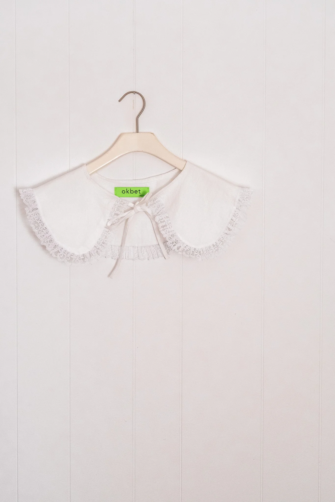 detachable collar - BLANC