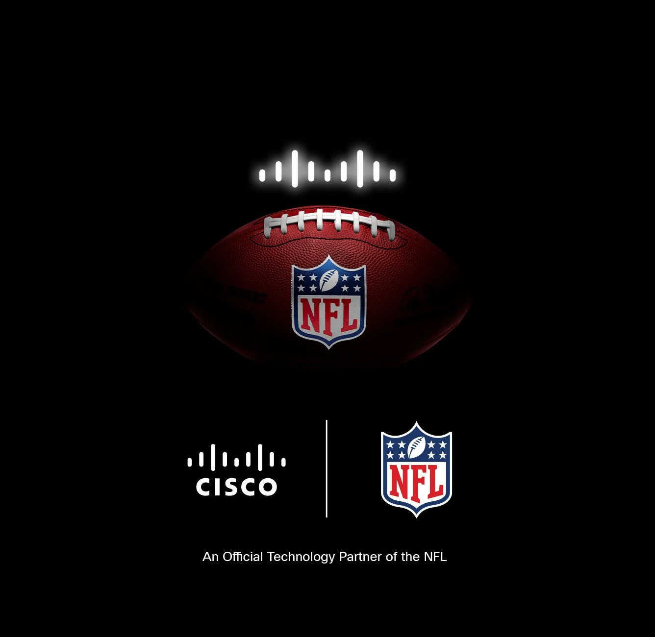 NFL brand partnership campaign / Cisco