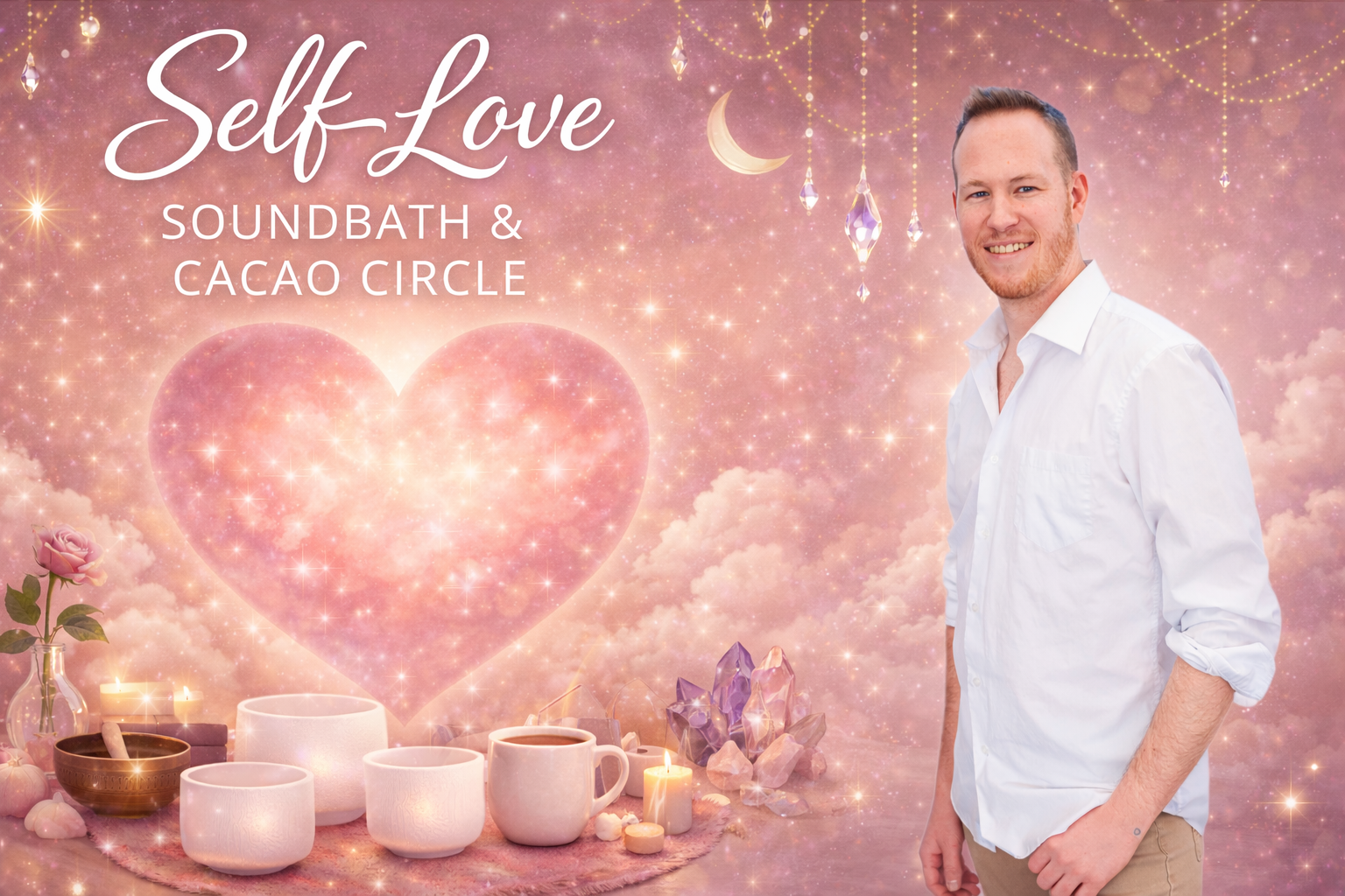 Self Love Sound Bath + Cacao Circle w/ Jeffrey Charles Warren