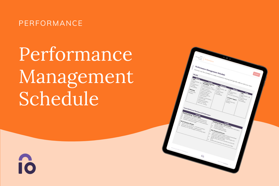 Sales Performance Review Template — Fio