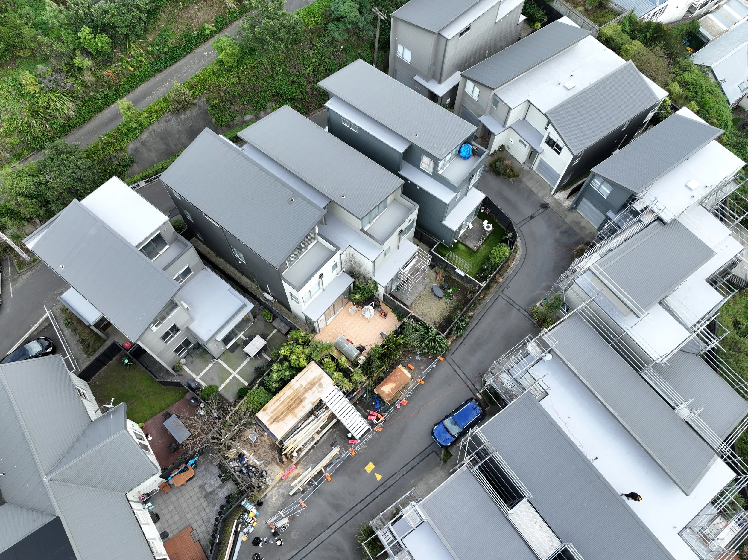 commercial roofing remediation project in wellington