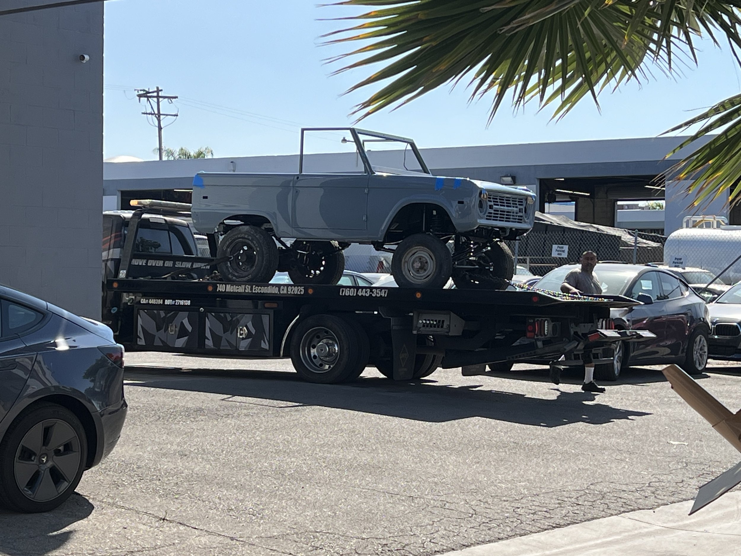 And away she goes.  