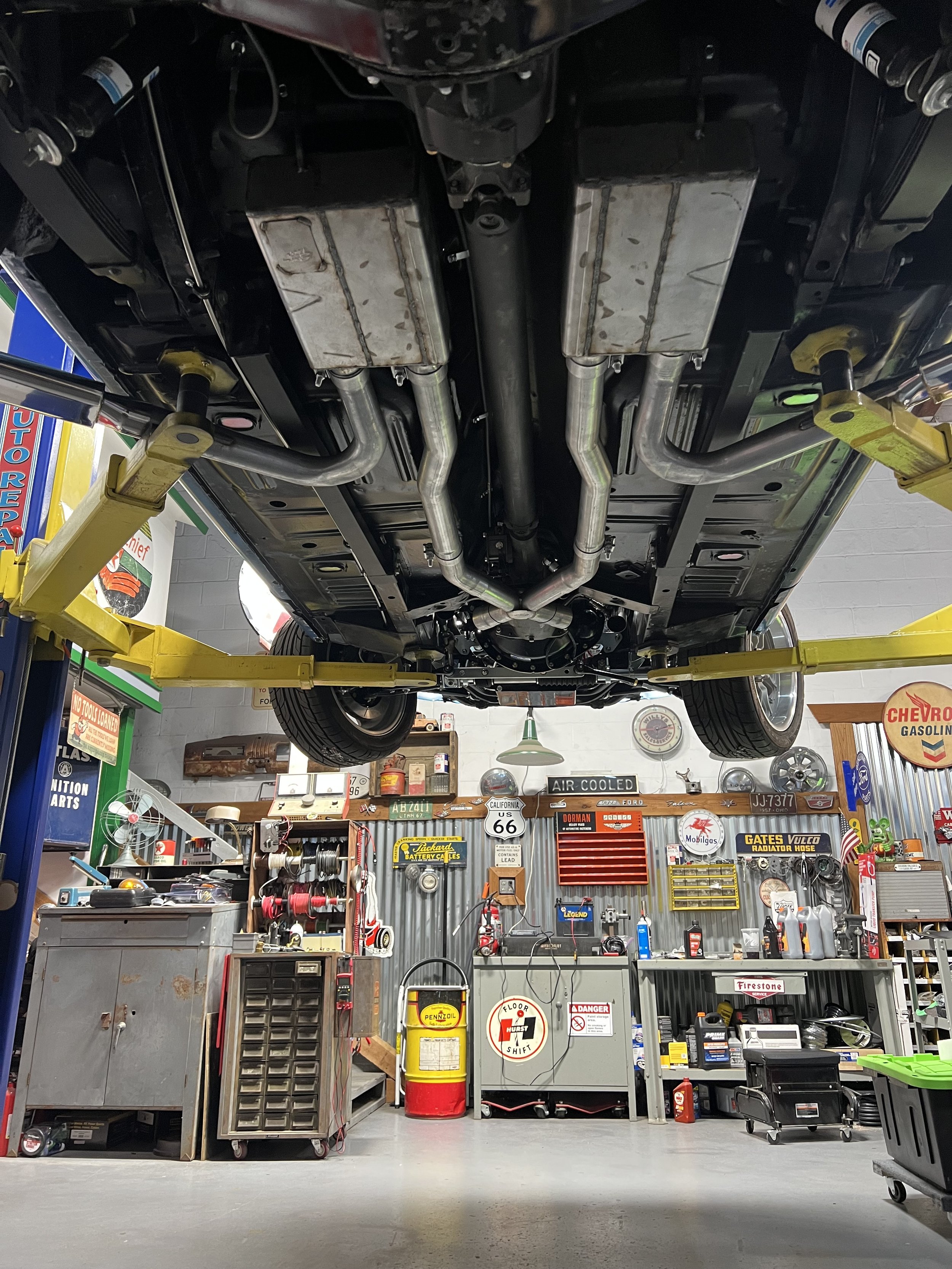 Clean undercarriage, means no stone was unturned