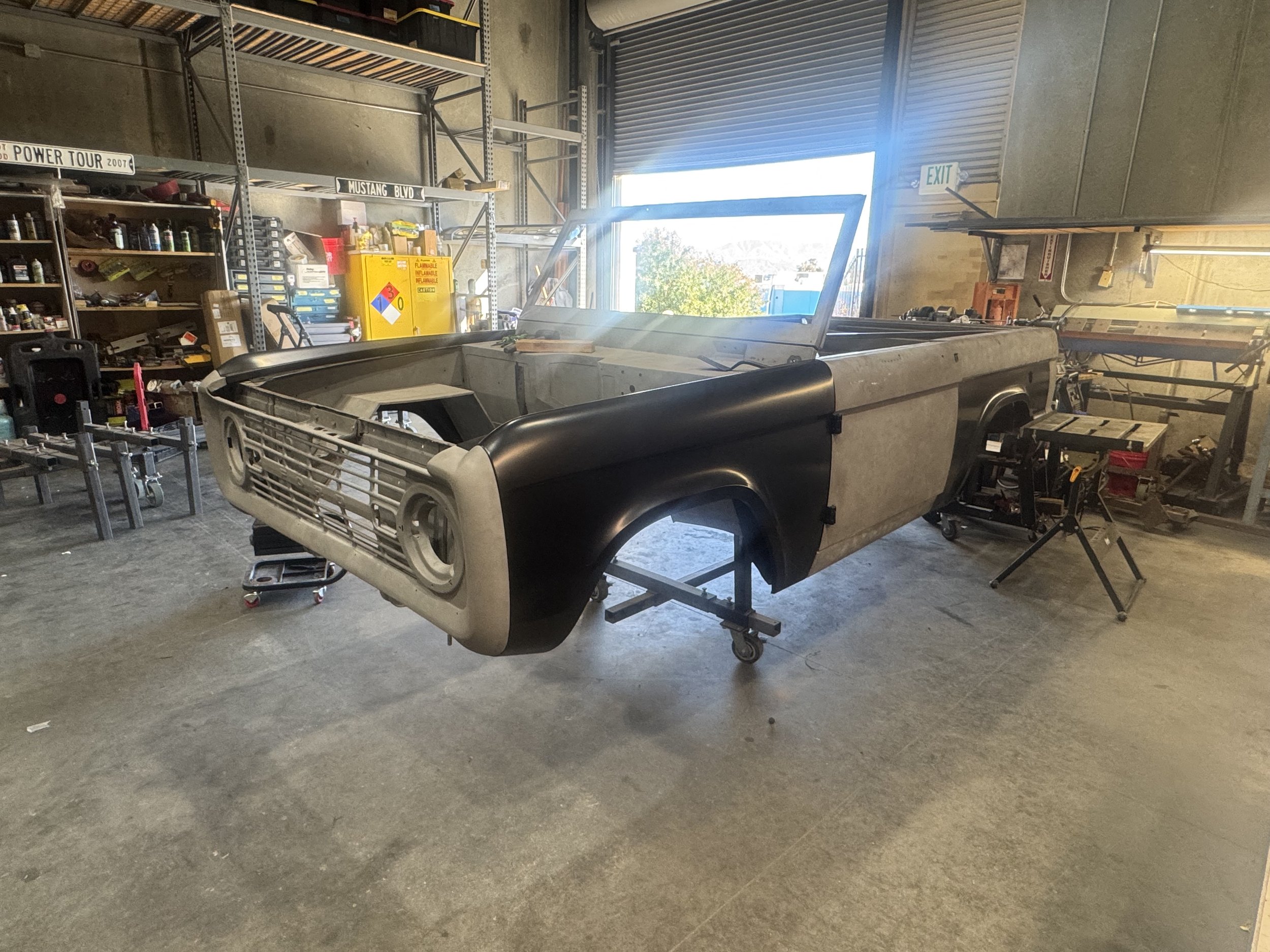 We love the look of these aftermarket quarters on classic broncos.  That steel flair matches the front fender flair, it gives it a classy feel vs aftermarket flairs.  Its a lot of work, but the end result is worth it.