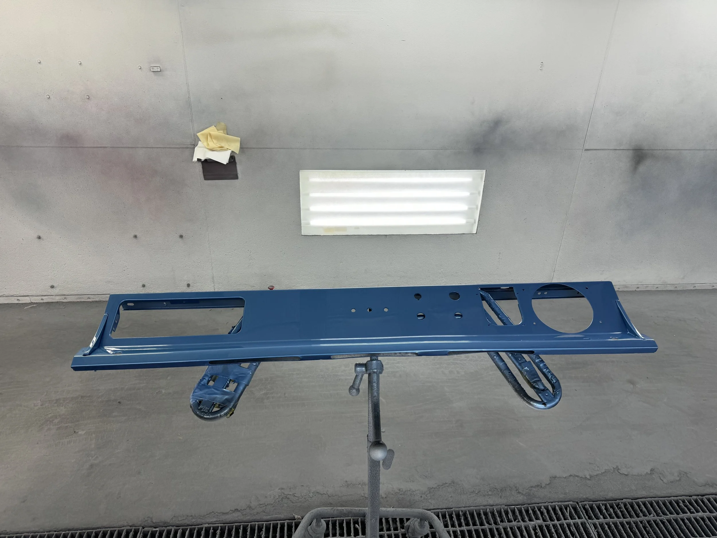 We color match our metal interior panels, its those details that really make things pop in the cab