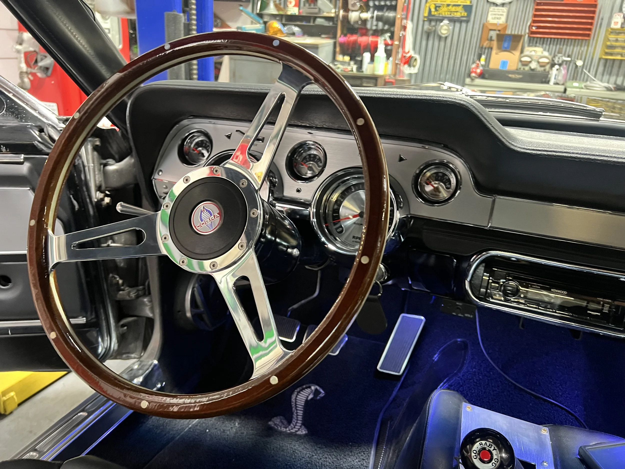 New Shelby wheel installed