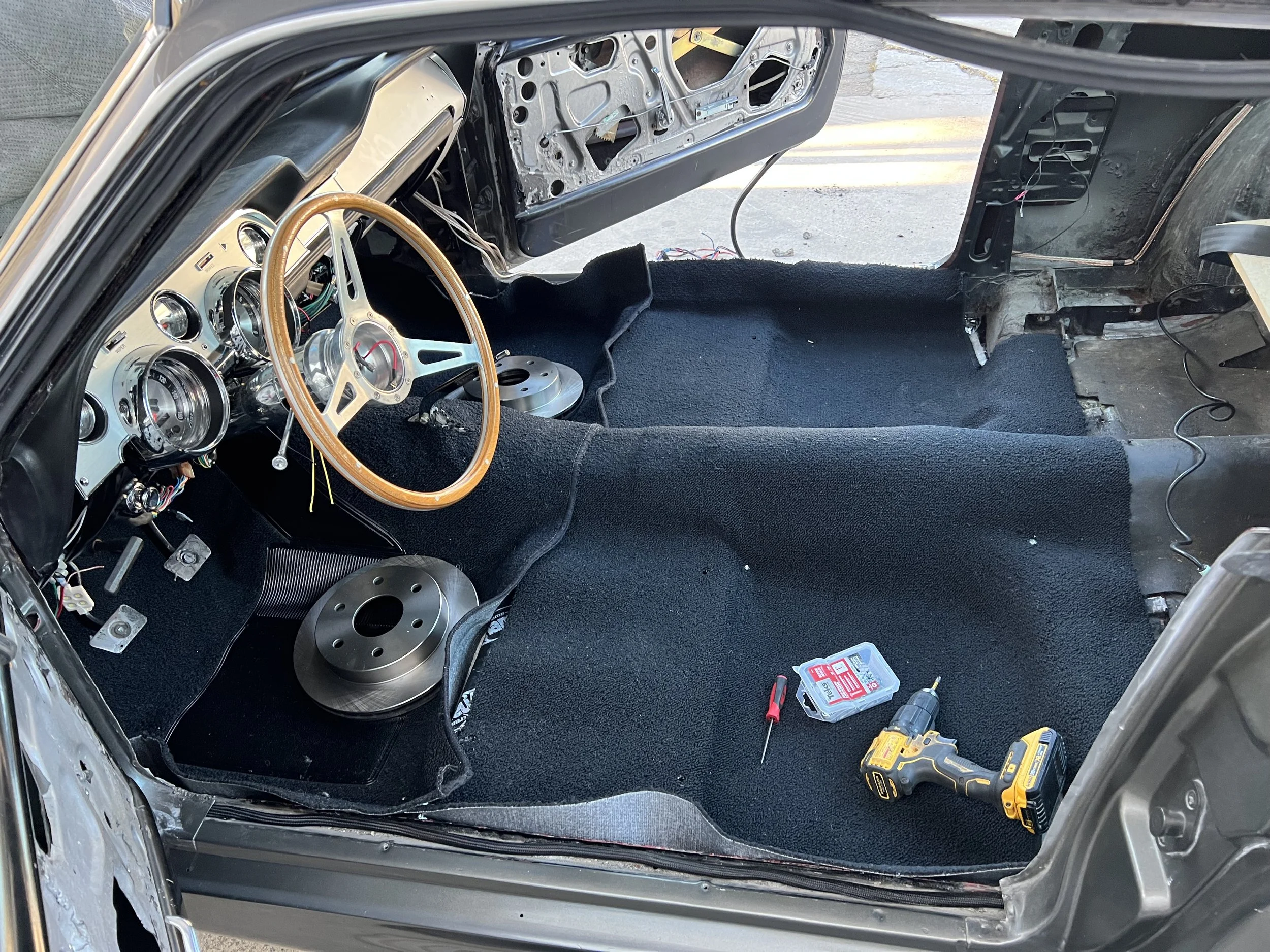 Heat & weight go a long way with aftermarket TMI carpeting 