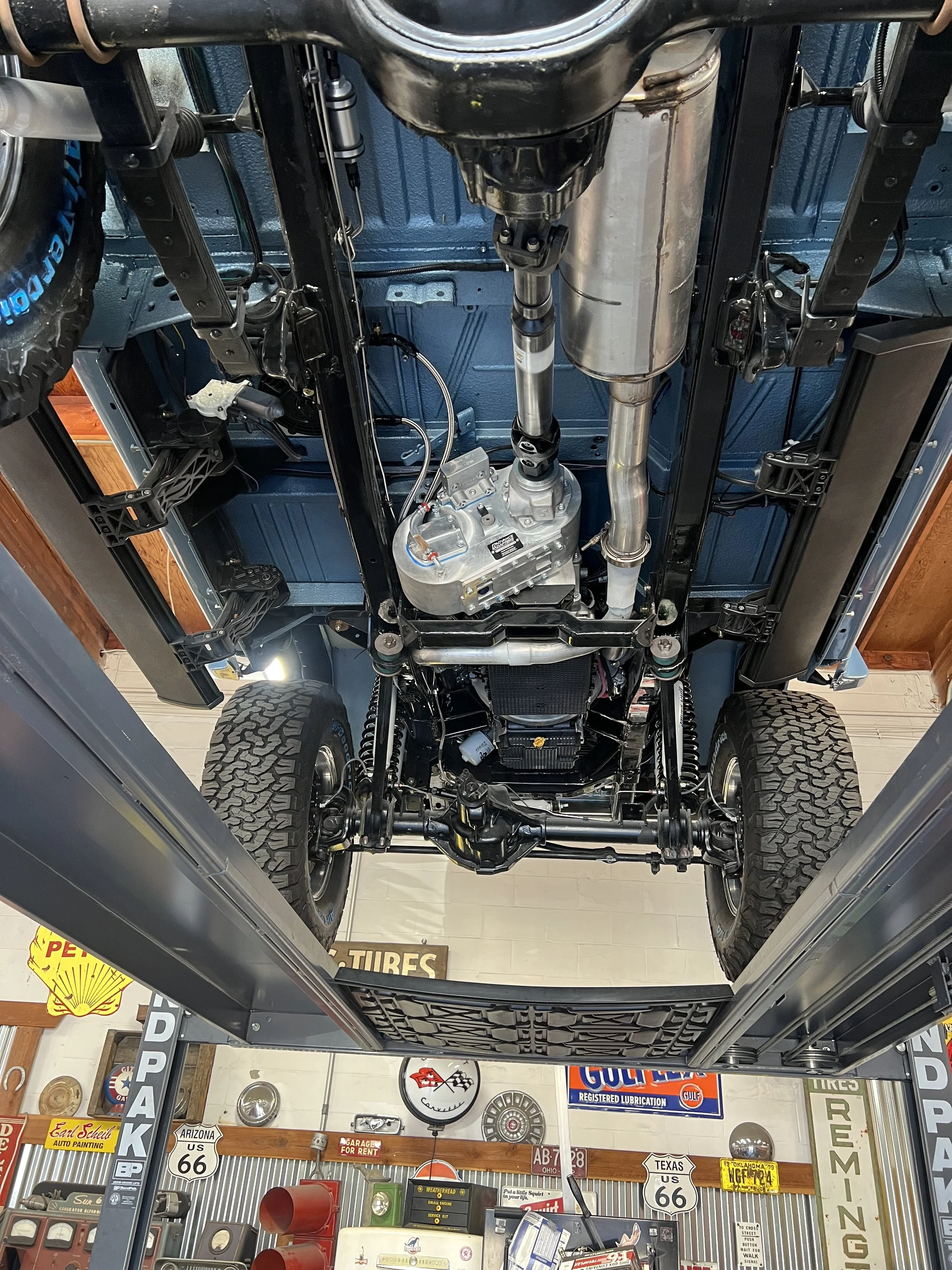 Our undercarriage on Alice leaves nothing to the imagination.  This is really when the details truly shine