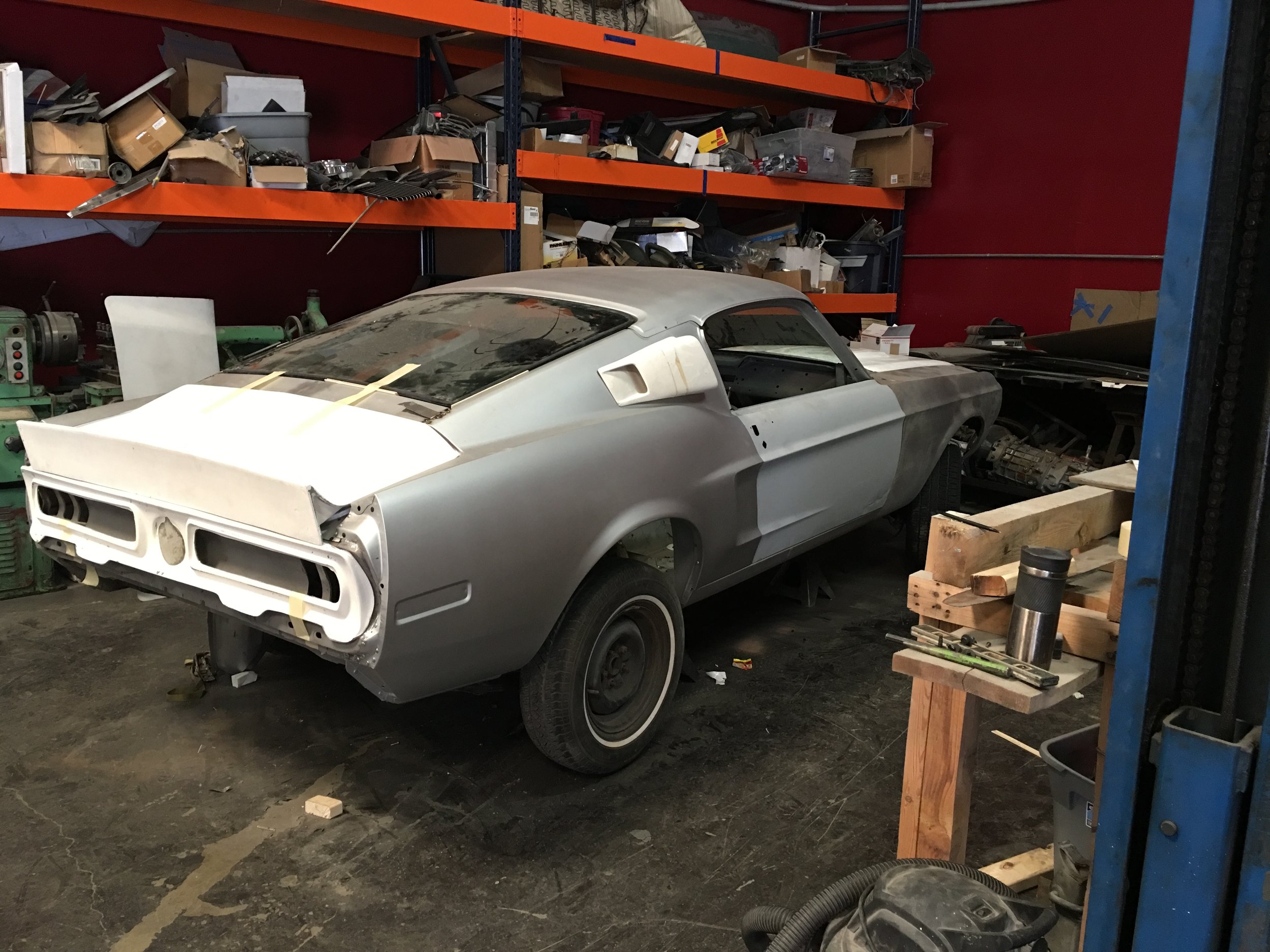 Full dry run complete, so we welded it'll together. Next up body work and paint