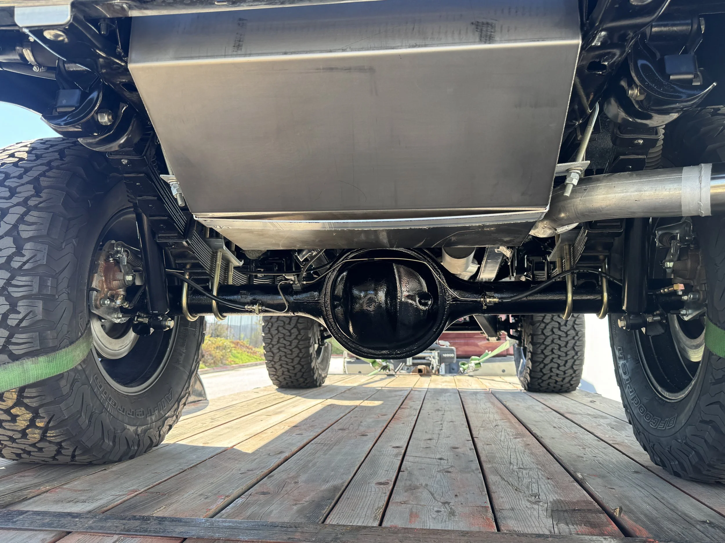 Gottta love the look of stainless steel gas tanks