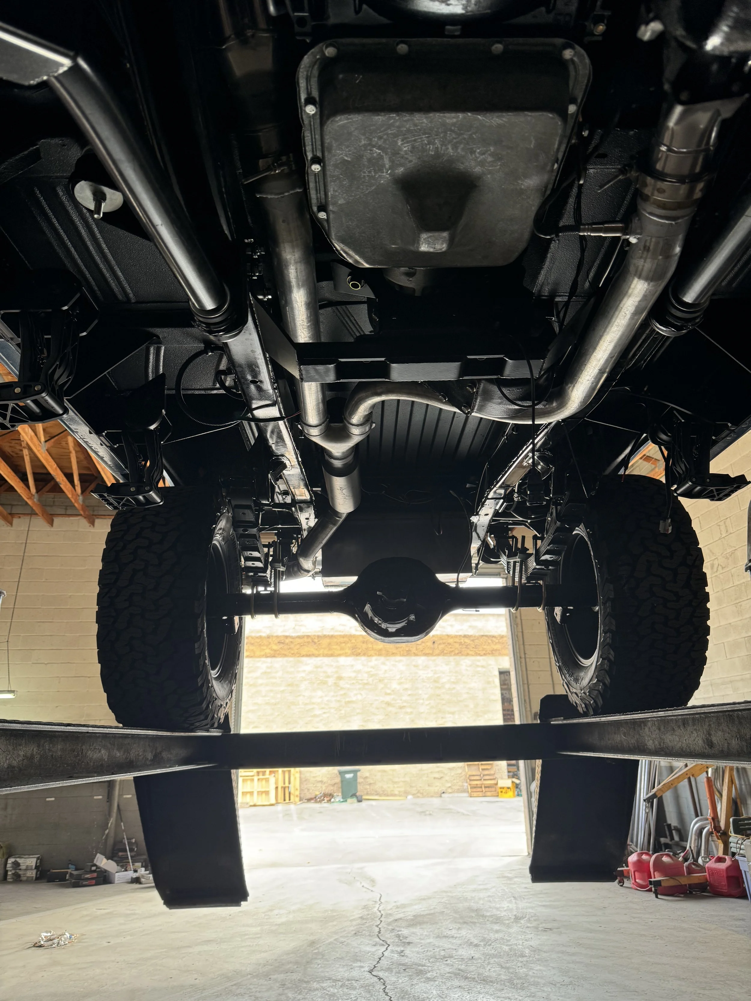 At exhaust, this shows you the details we go thru that most folks will never see.  Clean is mean, and we want your components to shine in every way possible. 