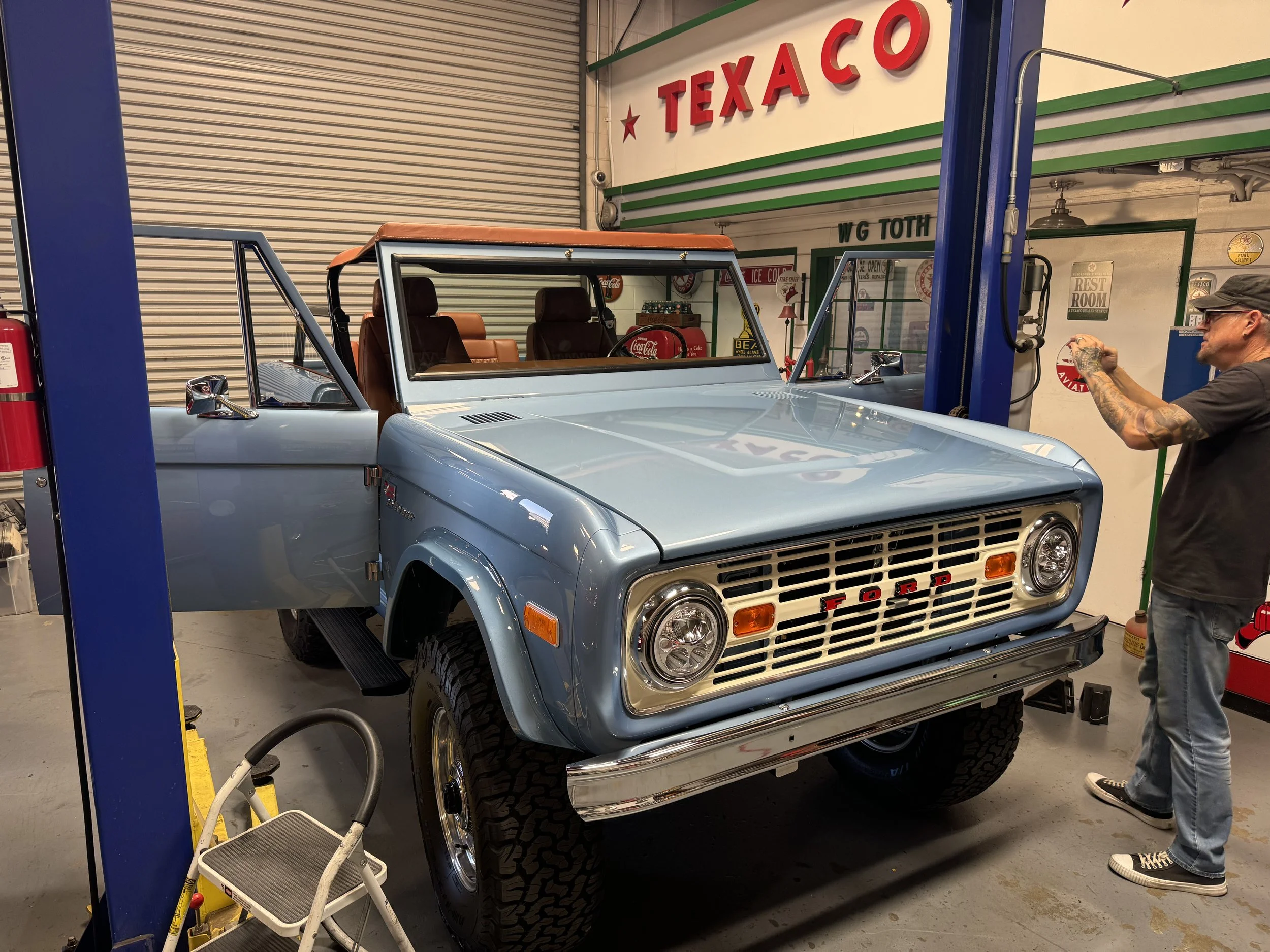 New Windshield, we had a rock crack it and we couldn't deliver her like that