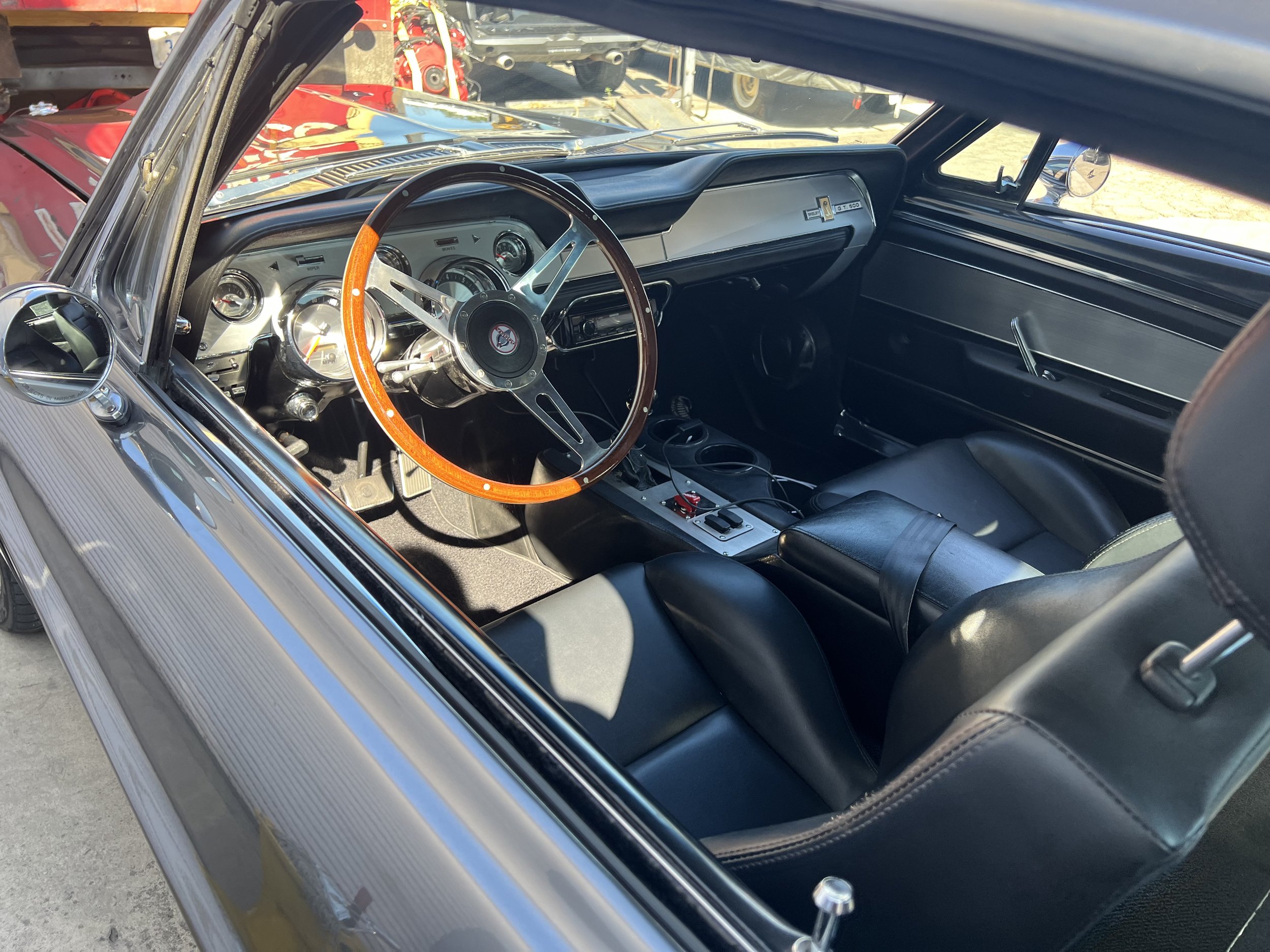 A sneak peak interior shot of Eleanor 
