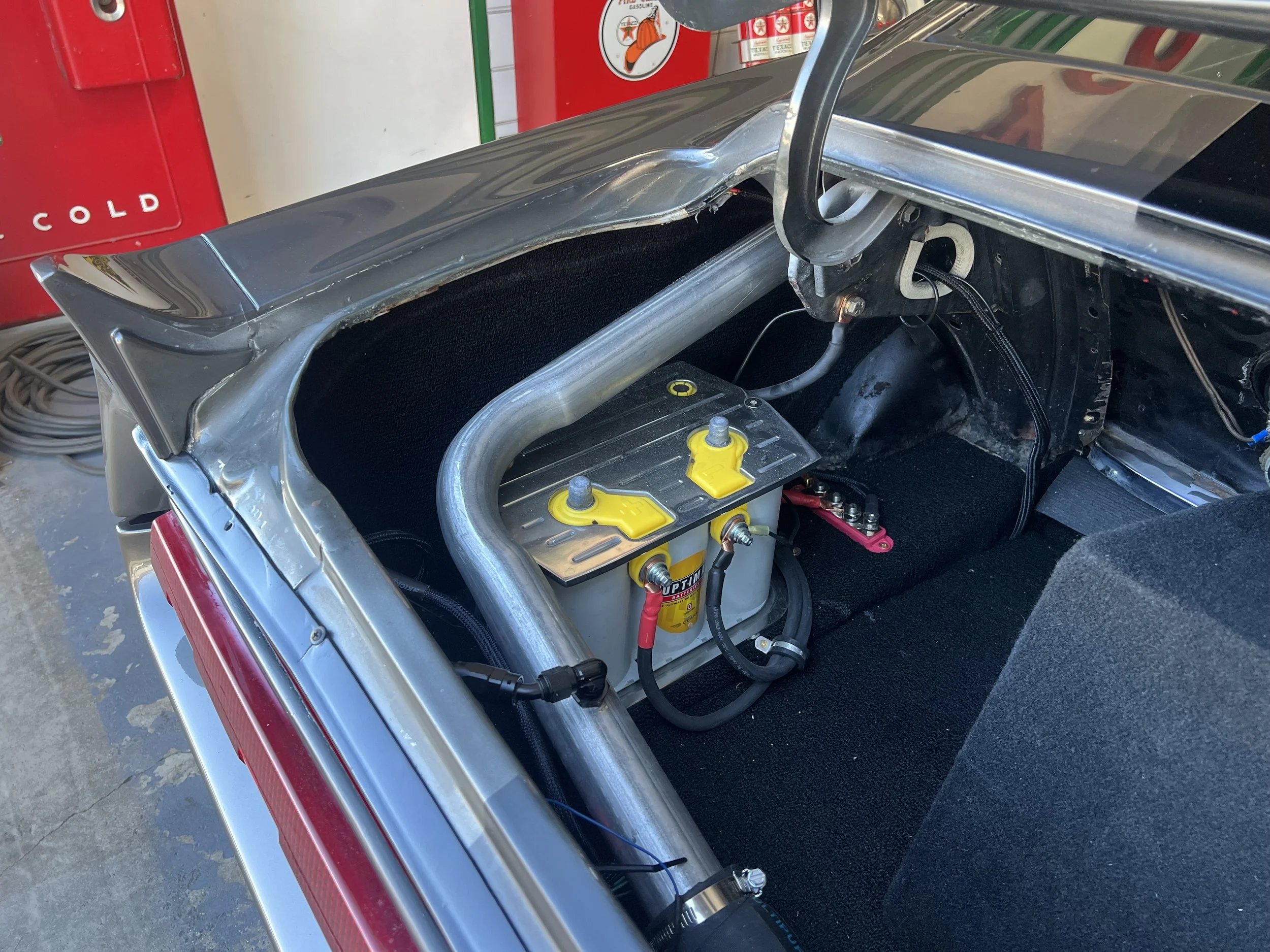We've found doing the return line in the fill neck is a nice way to return the fuel with out needing to tap into that holley tank