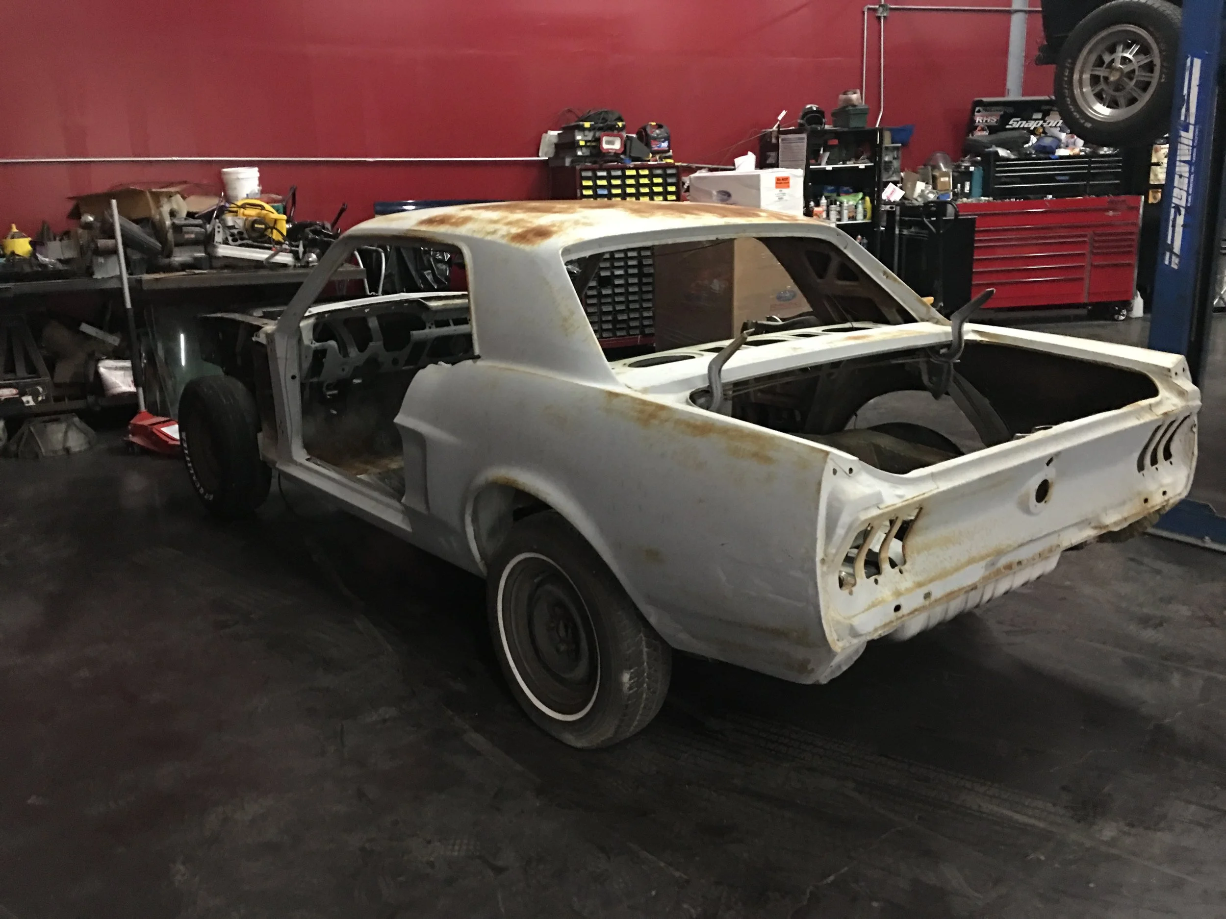 With basic surface rust, we couldn't pass up on this project.