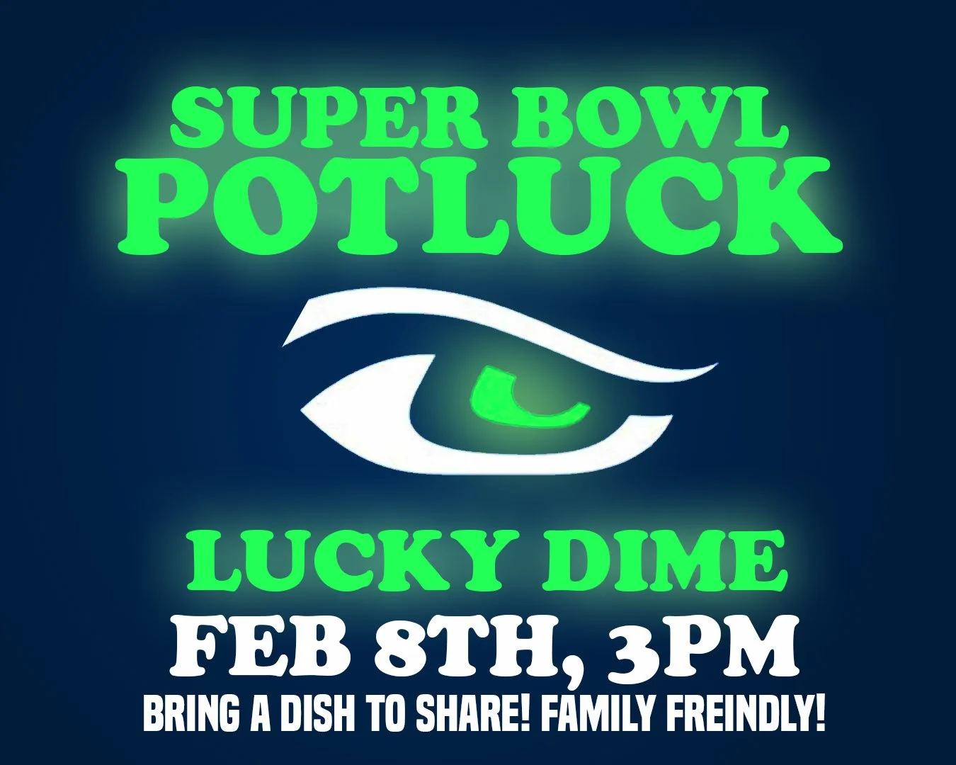 SUPER BOWL POTLUCK!