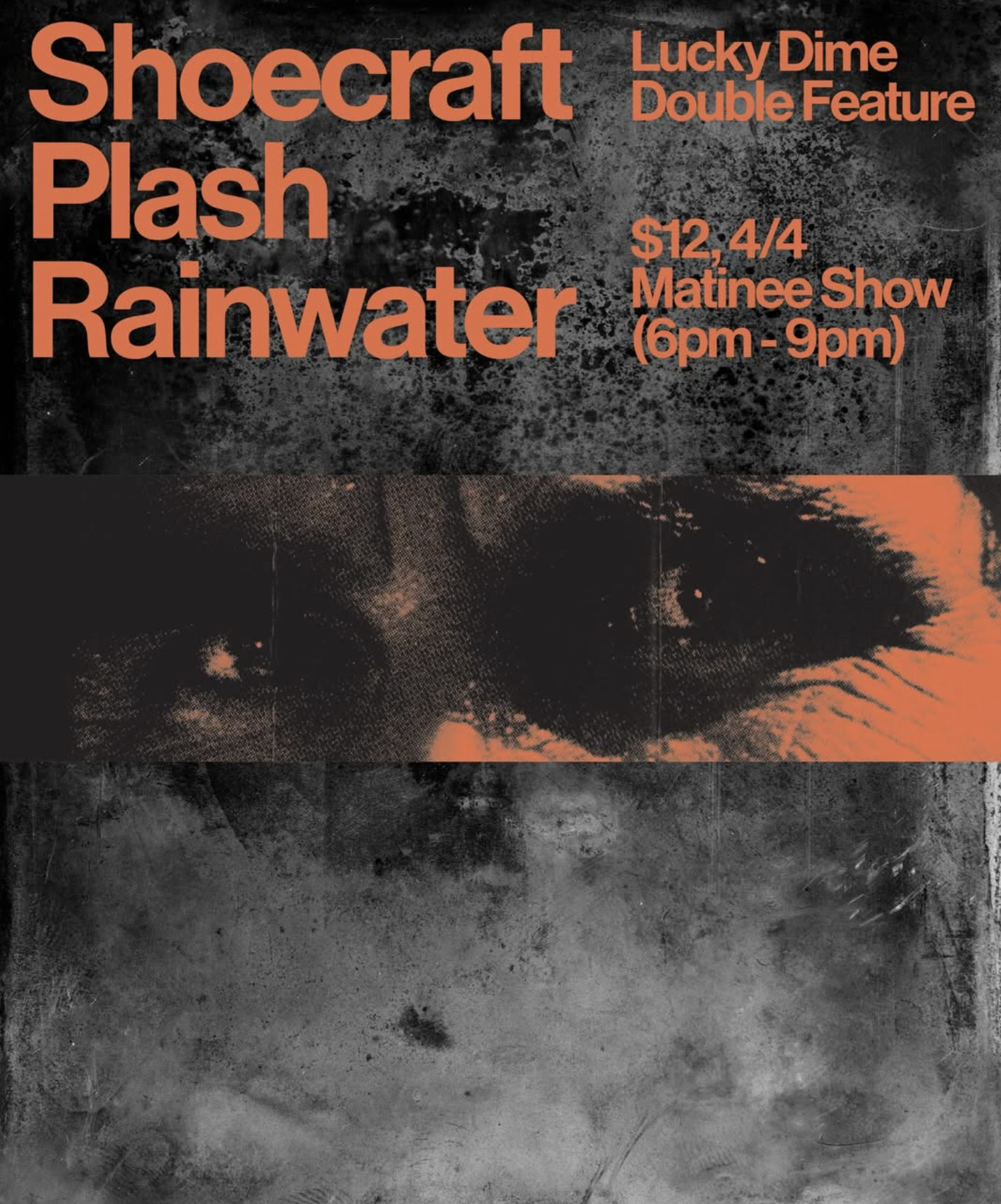 LIVE BANDS! Shoecraft / Plash / Rainwater