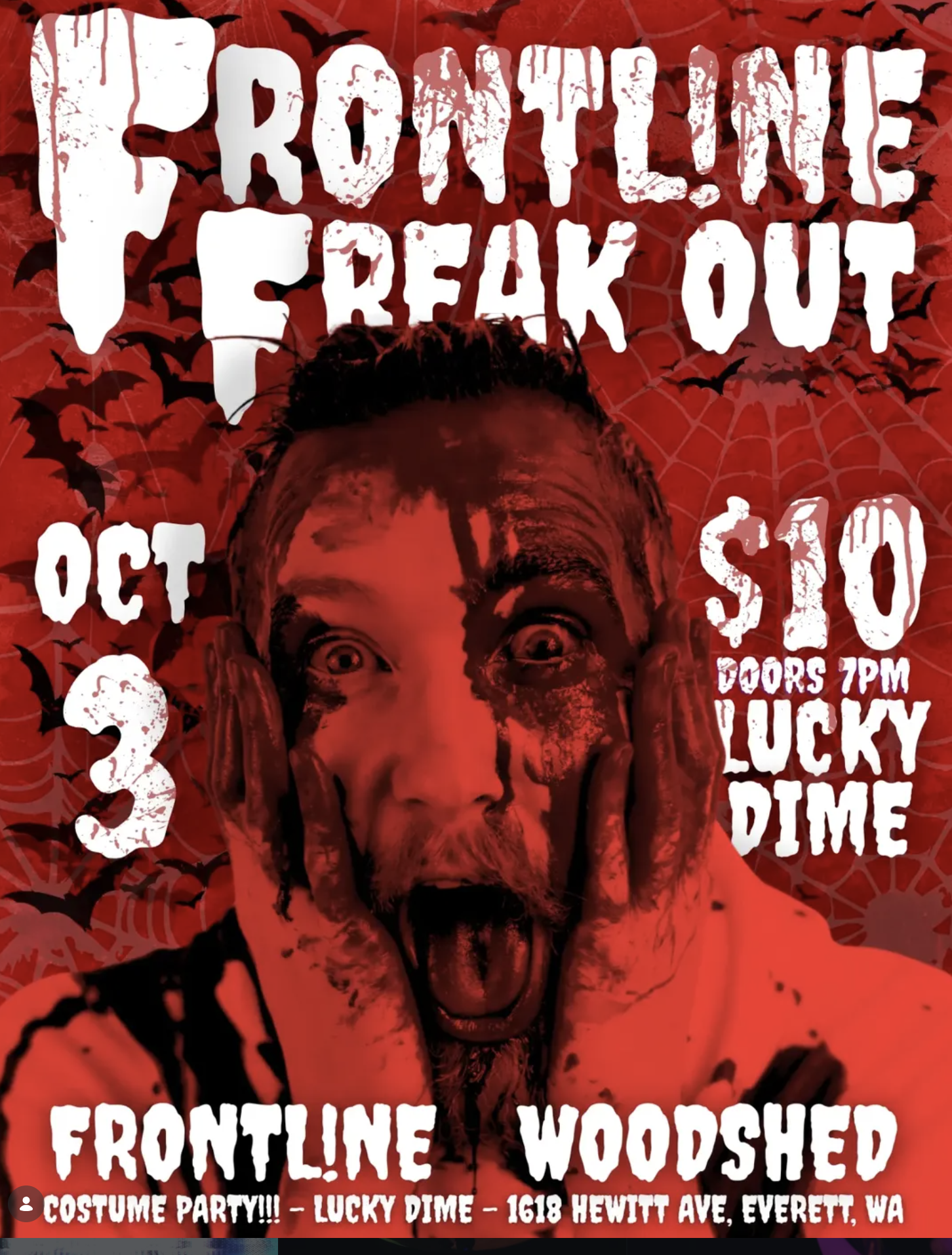LIVE BANDS! Frontline / Woodshed