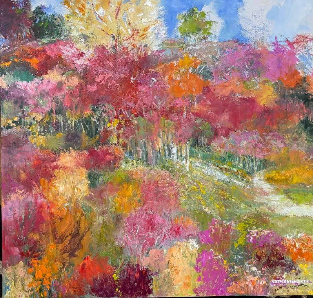 Glowing Hillside II, 36"x36"