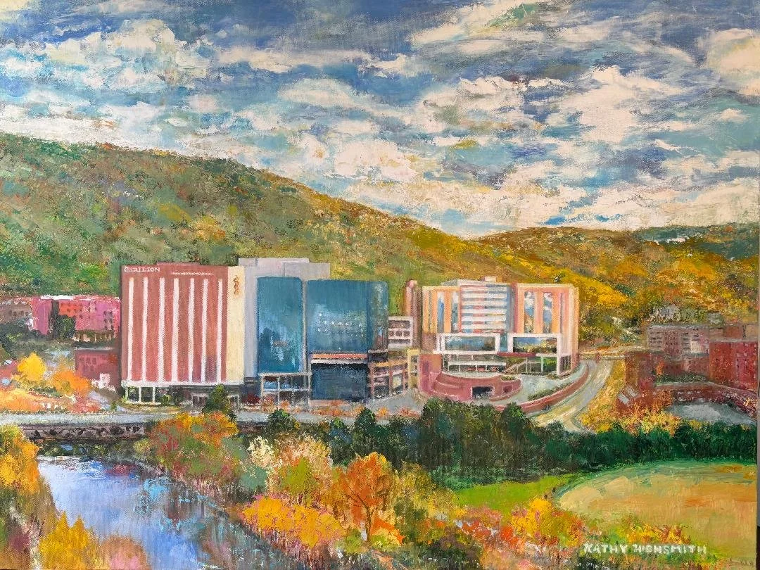 Carilion with New Cardiovascular Wing, 2025
Commissioned, 36"x48", Sold