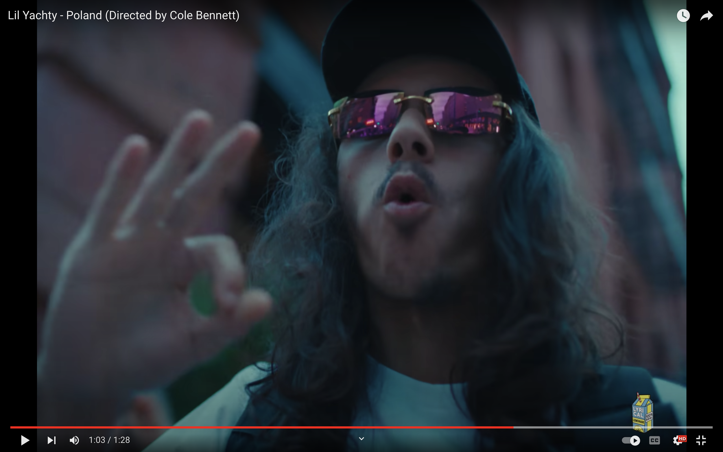 Lil Yachty - Poland Music Video Screenshot