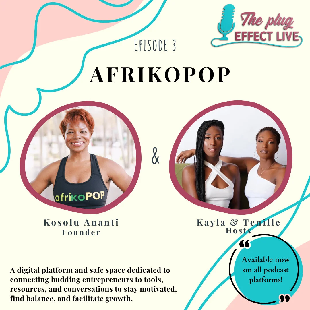 Have you listened?! The Elevation Plug LLC presents "The Plug Effect LIVE" podcast, a digital platform and safe space dedicated to connecting budding entrepreneurs to tools, resources, and conversations to stay motivated, find balance, and 