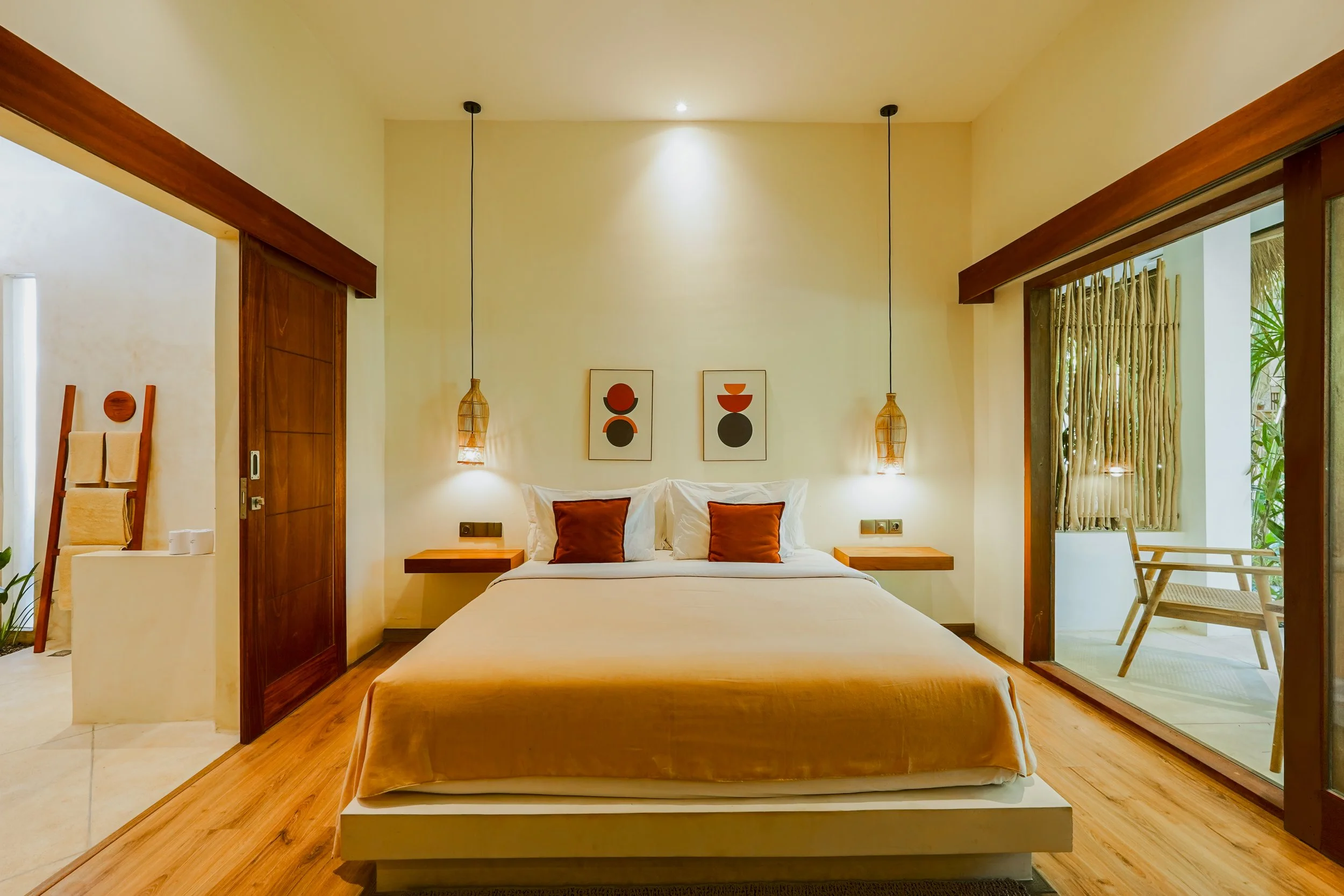 relax in beautiful airconditioned rooms lombok women's surf retreat