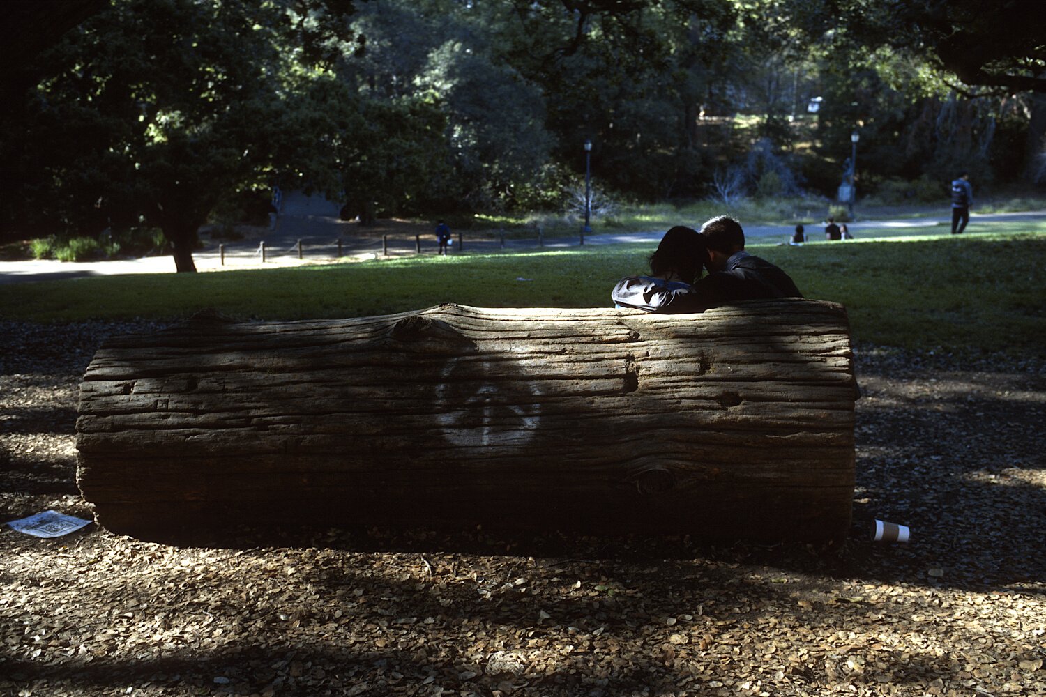 Lovers at university — Berkeley, California