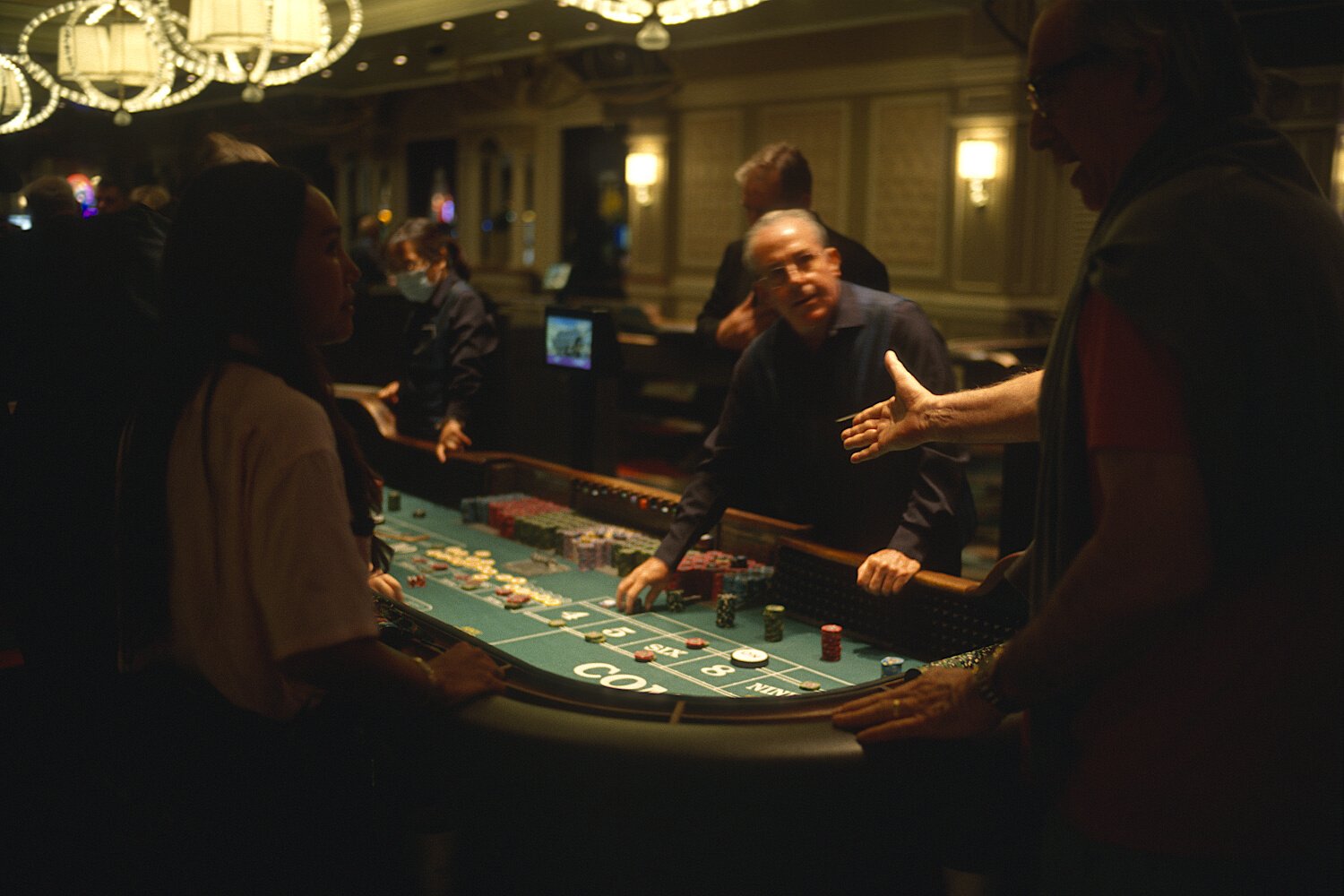 Poker table at Bellagio — Las Vegas, Nevada